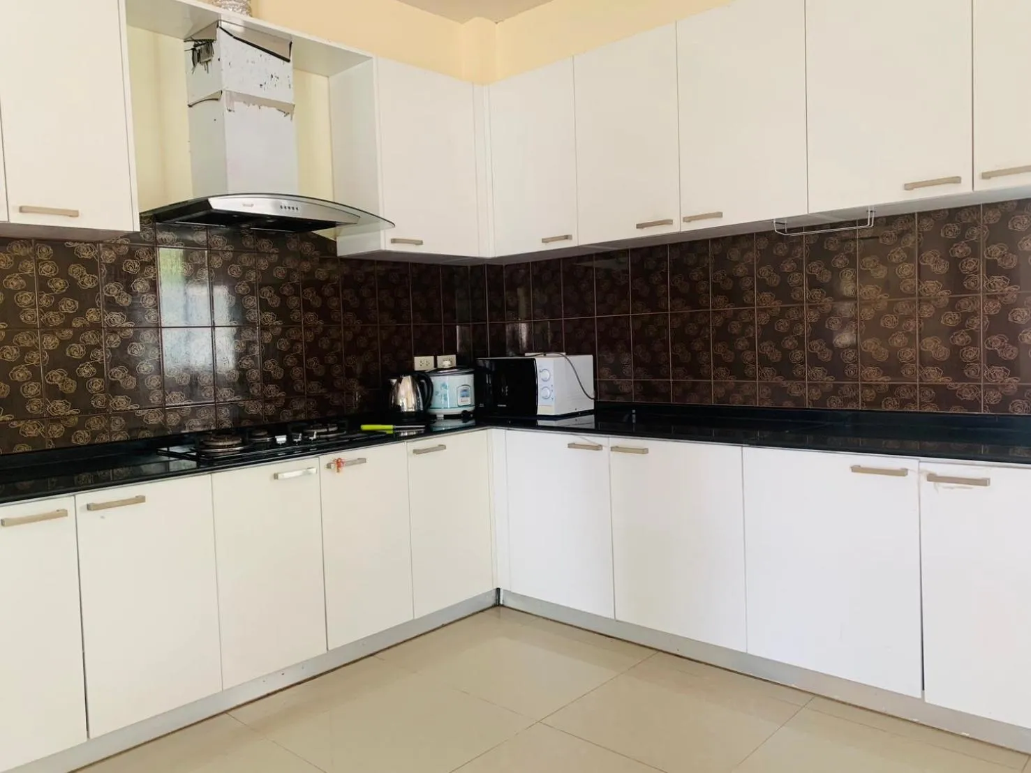 kitchen in Unique Pool Villa Resort