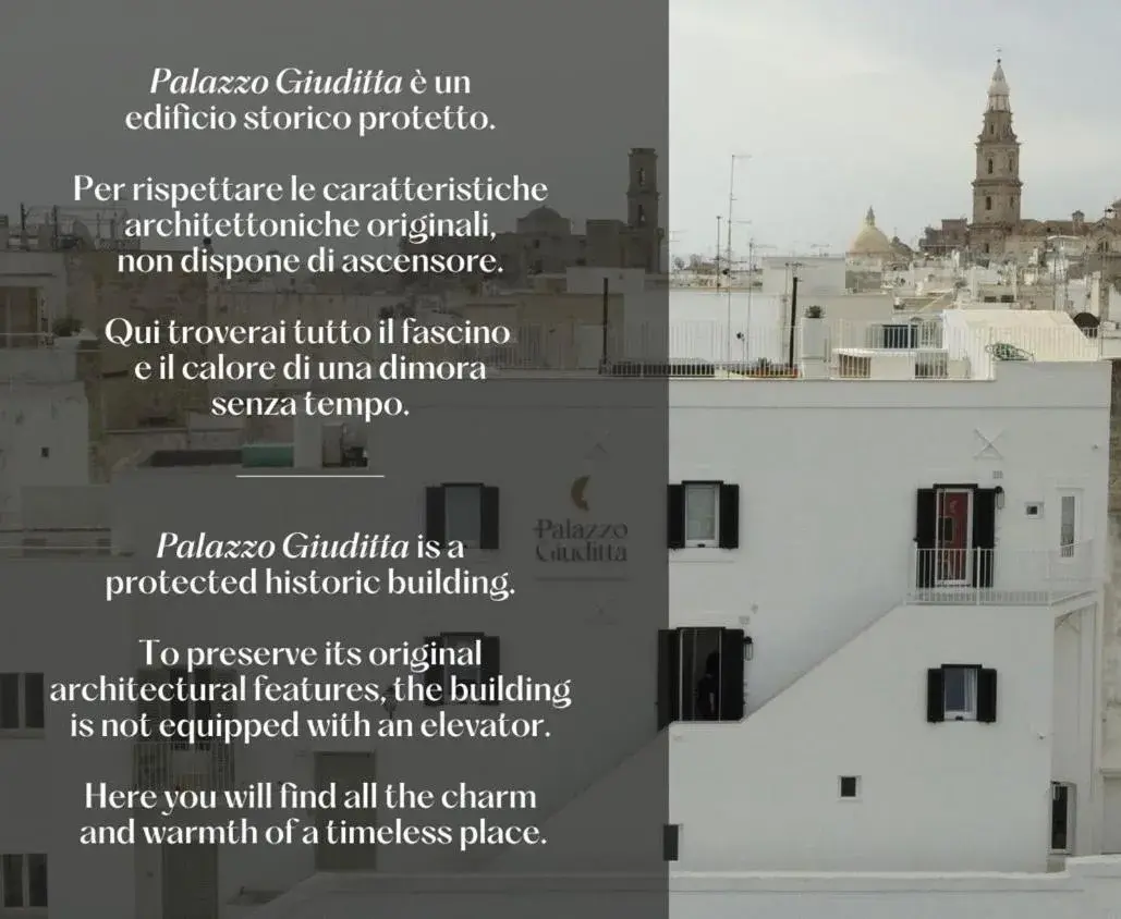 Property building in Palazzo Giuditta Property building in Palazzo Giuditta