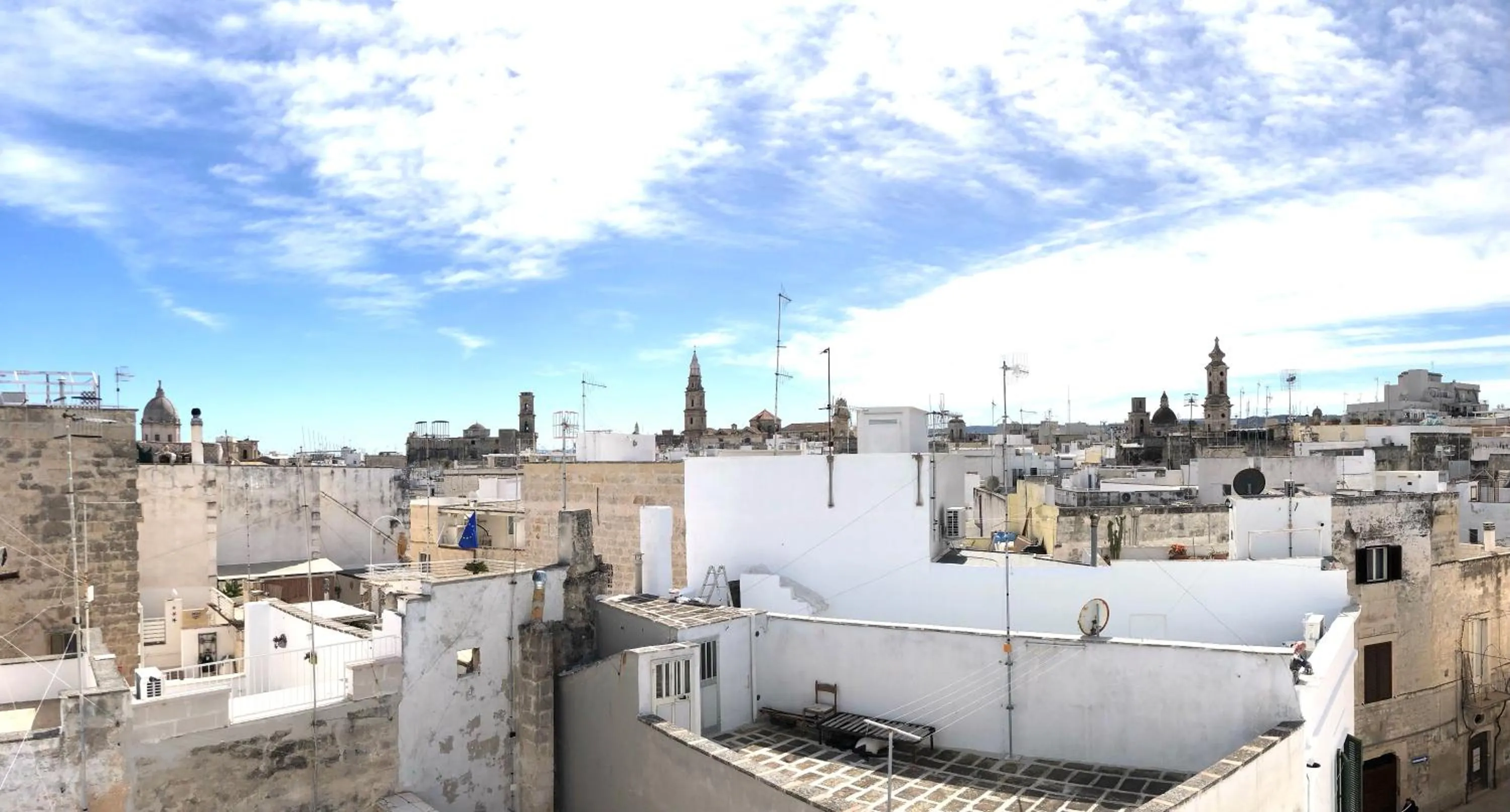 City view in Palazzo Giuditta