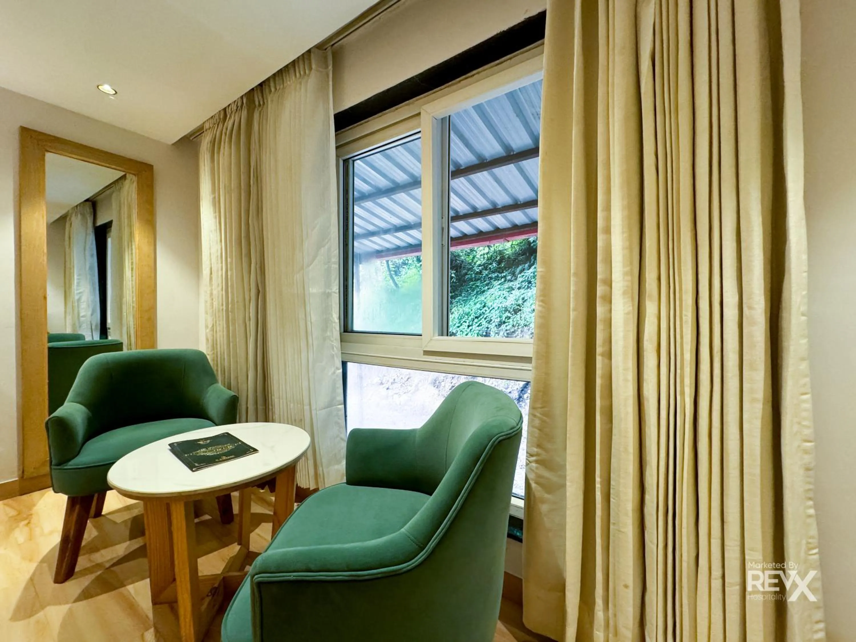 Seating area in Hotel Rockland Residency