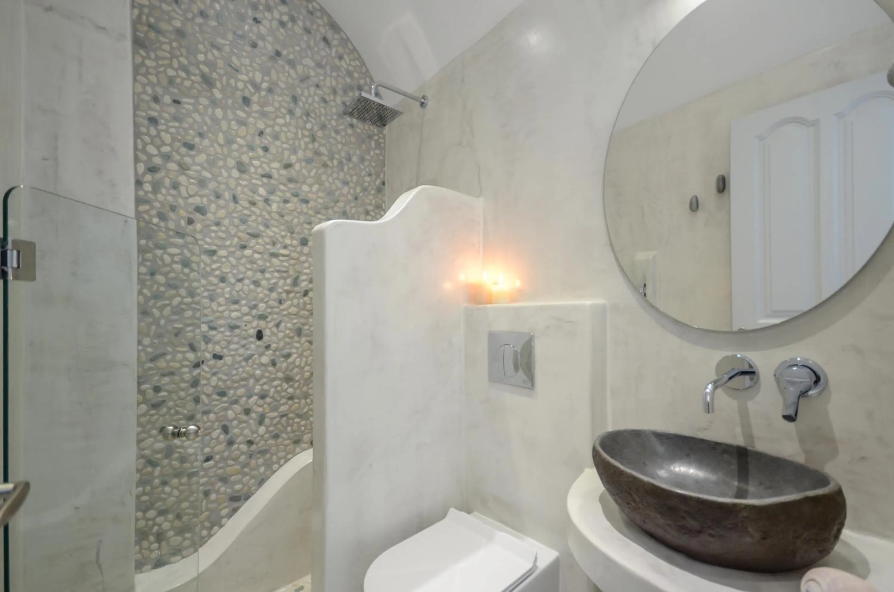 Shower in Sofi pension