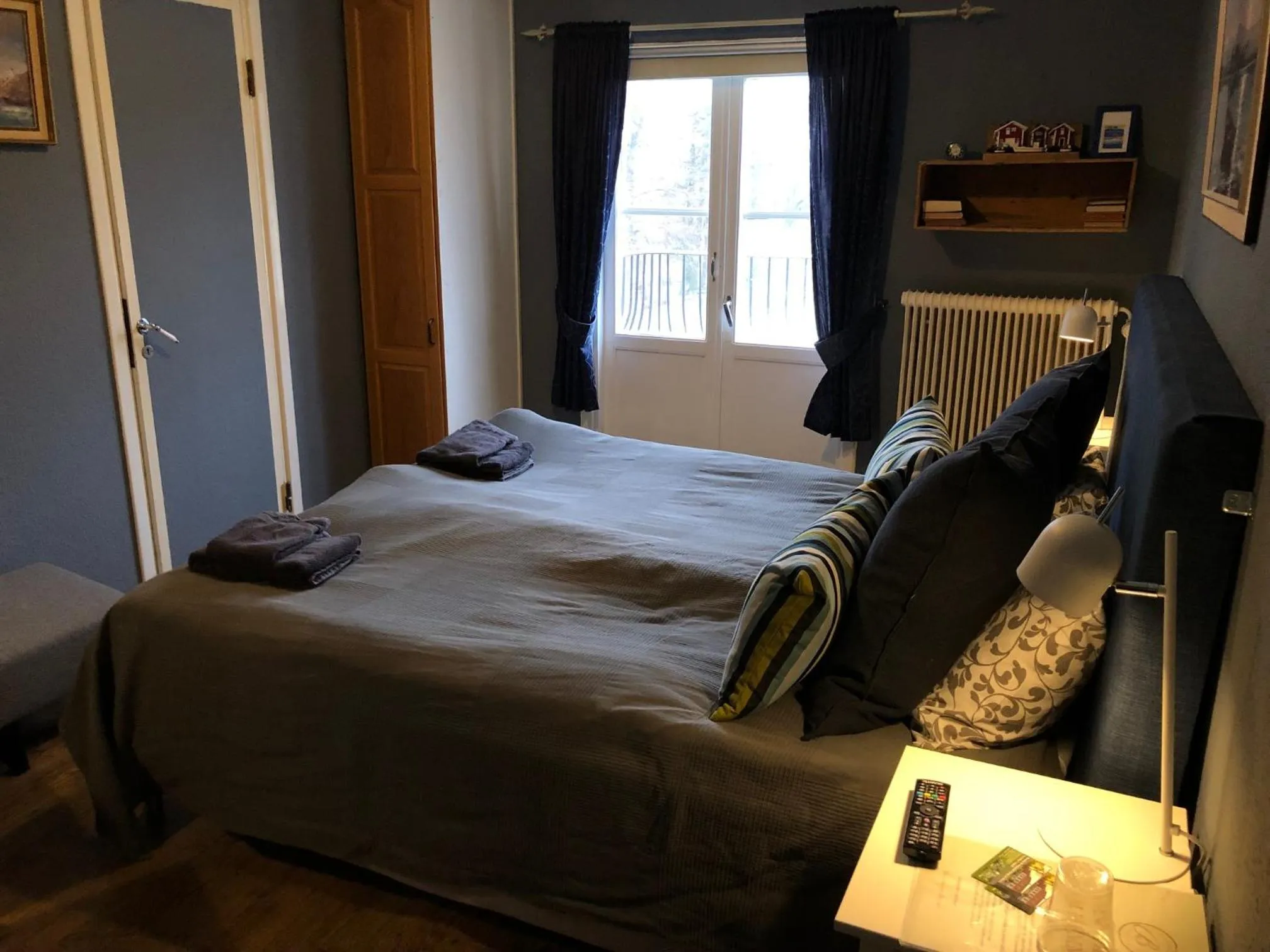 Bed in Brunsbo G:a Biskopsgård Hotell & Konferens