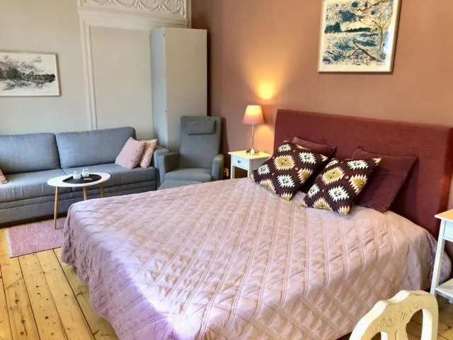 Bed in Brunsbo G:a Biskopsgård Hotell & Konferens