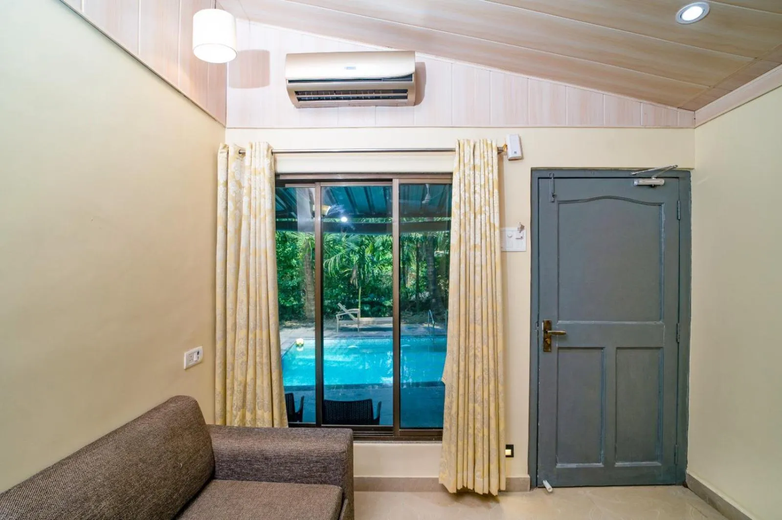 Pool view in Silvanus Forest Retreat, Alibaug