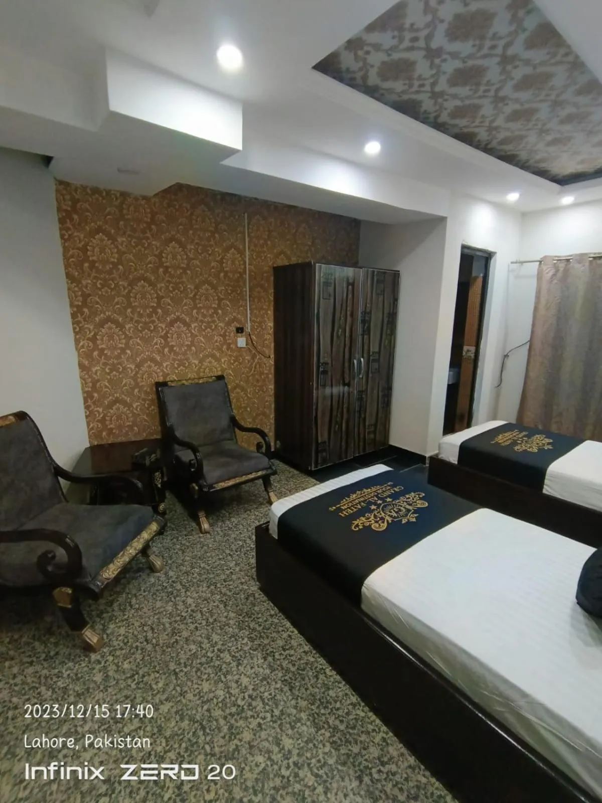 Photo of the whole room, Bed in Grand AlFateh Hotel