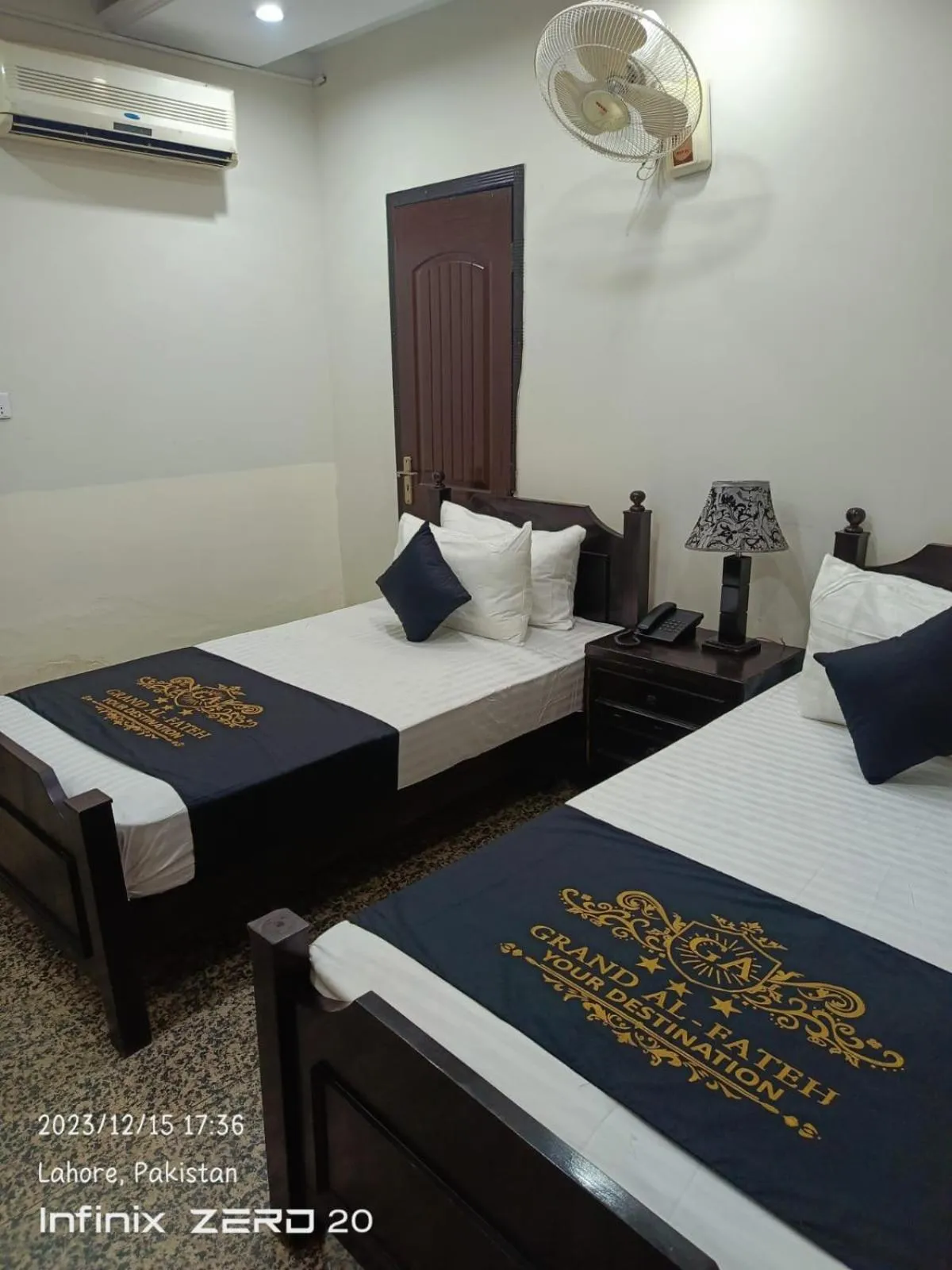 Photo of the whole room, Bed in Grand AlFateh Hotel