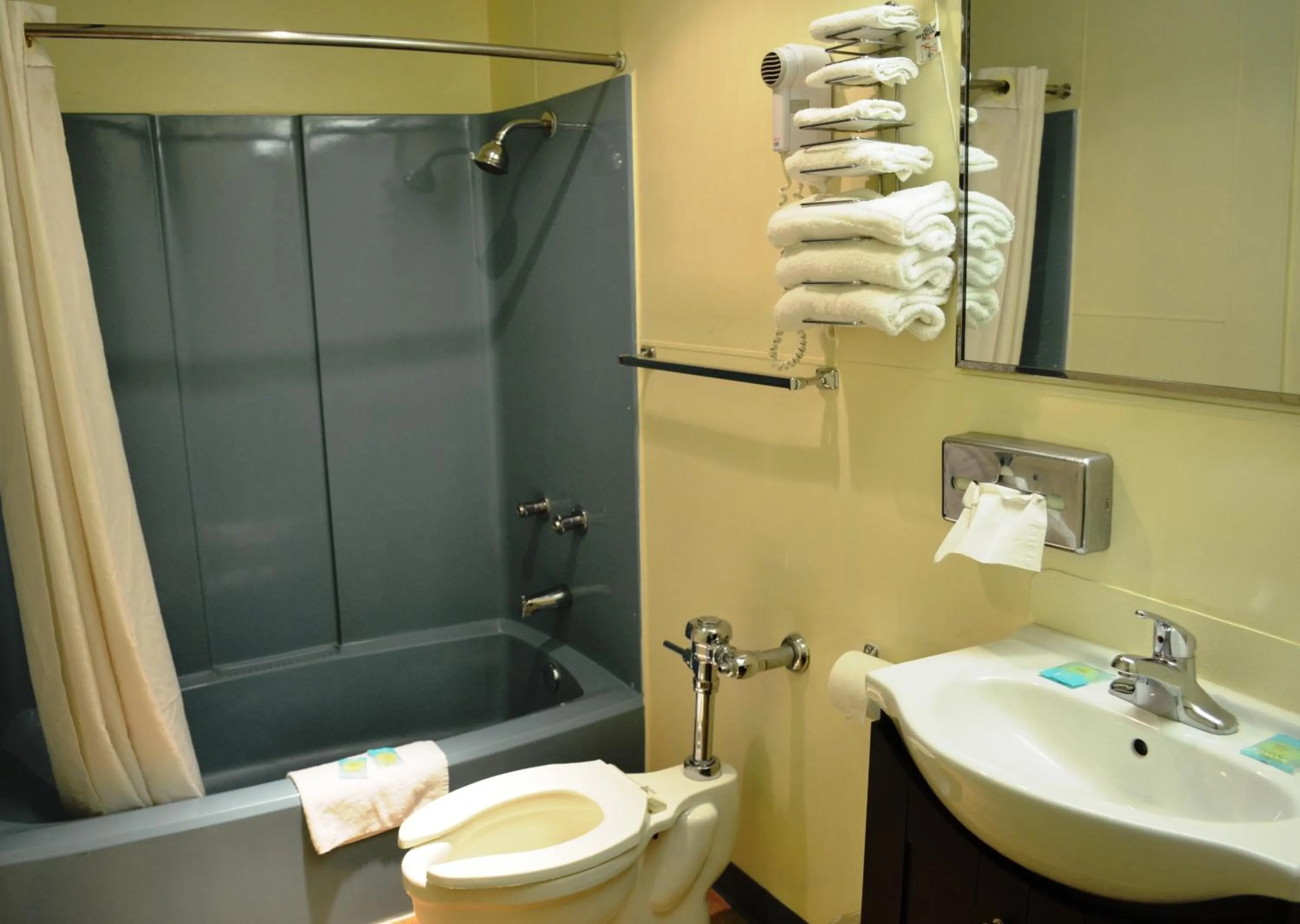 Bathroom in Economy Inn Bluefield