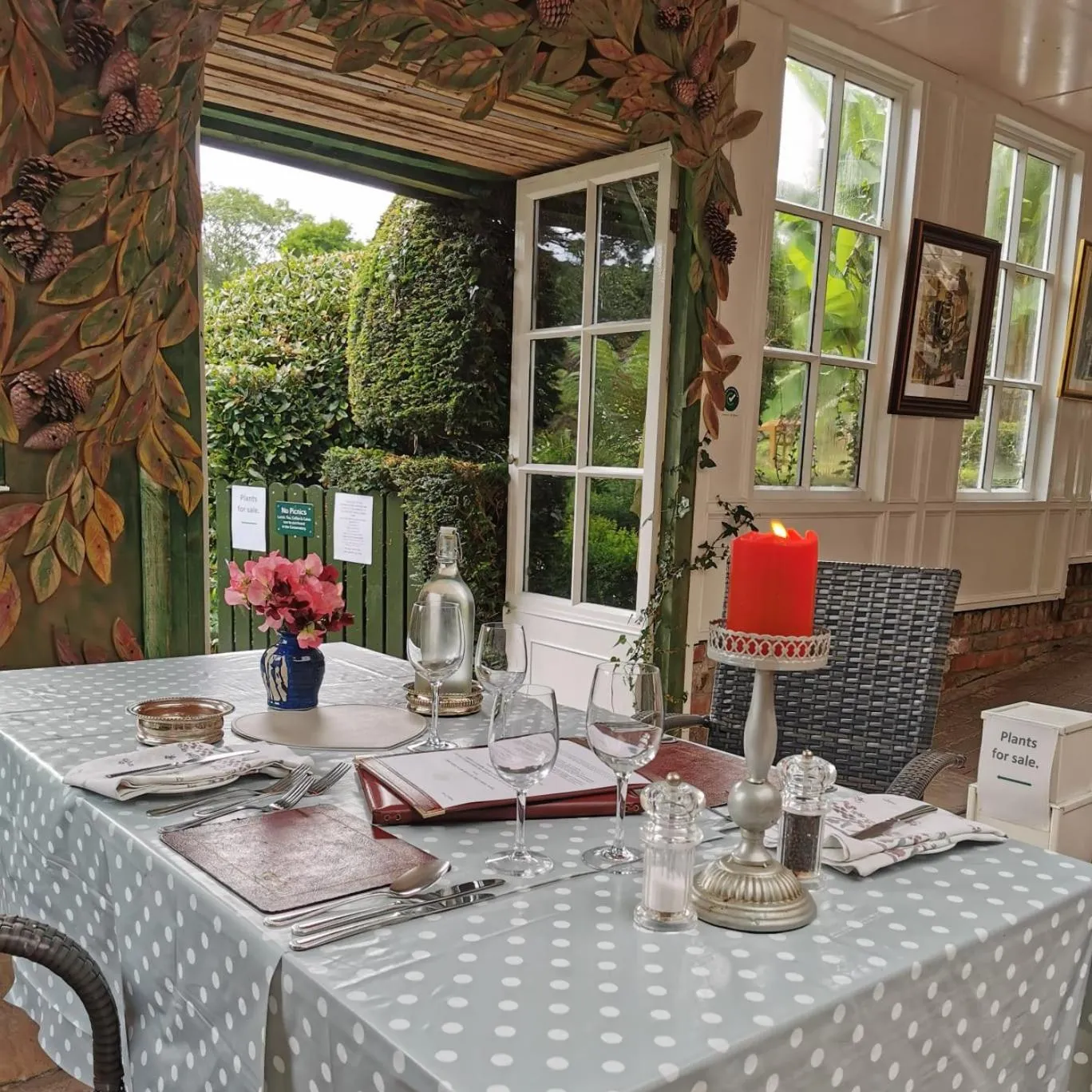 Restaurant/places to eat in Kilmokea Country Manor & Gardens