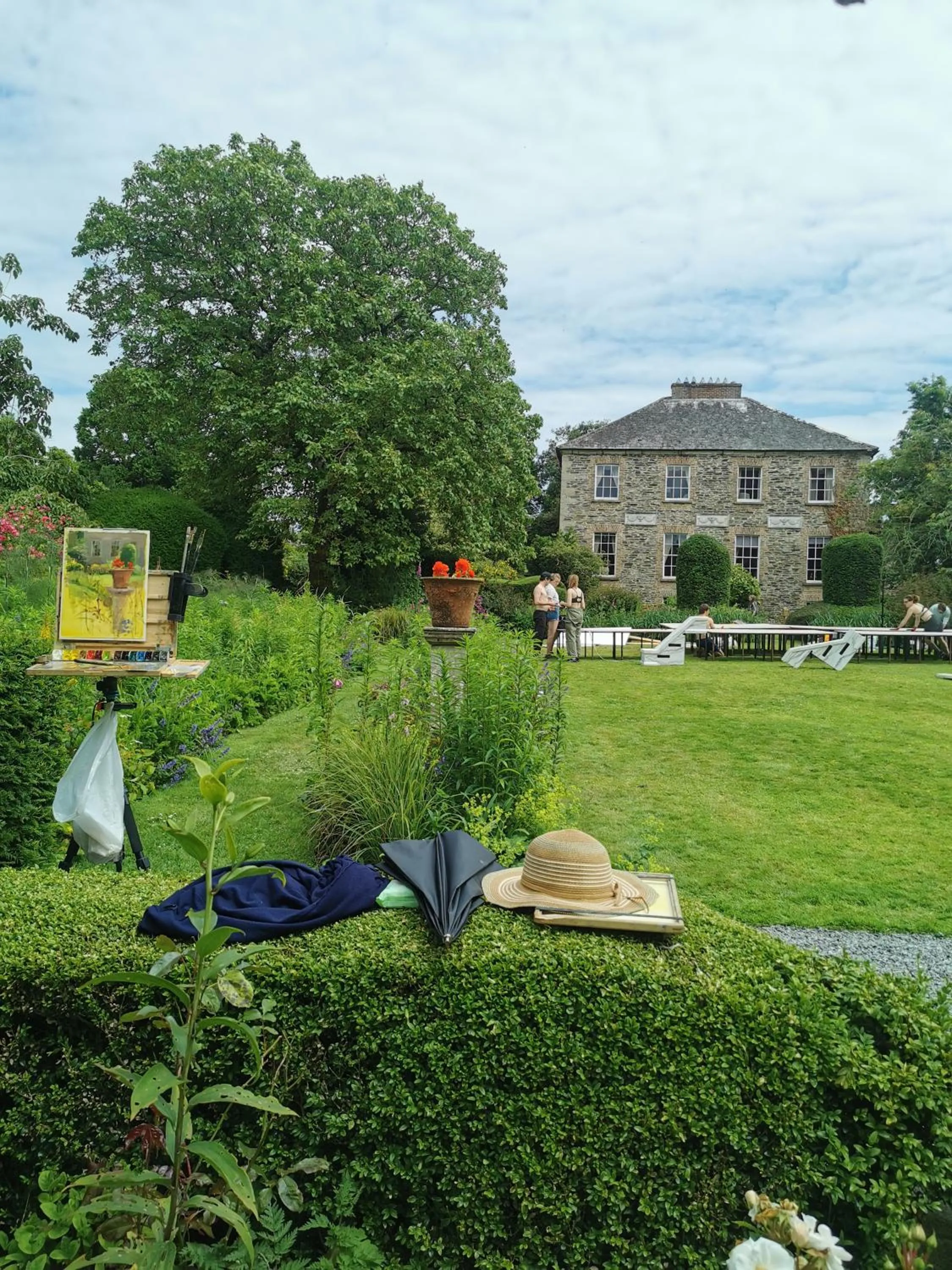 Garden in Kilmokea Country Manor & Gardens
