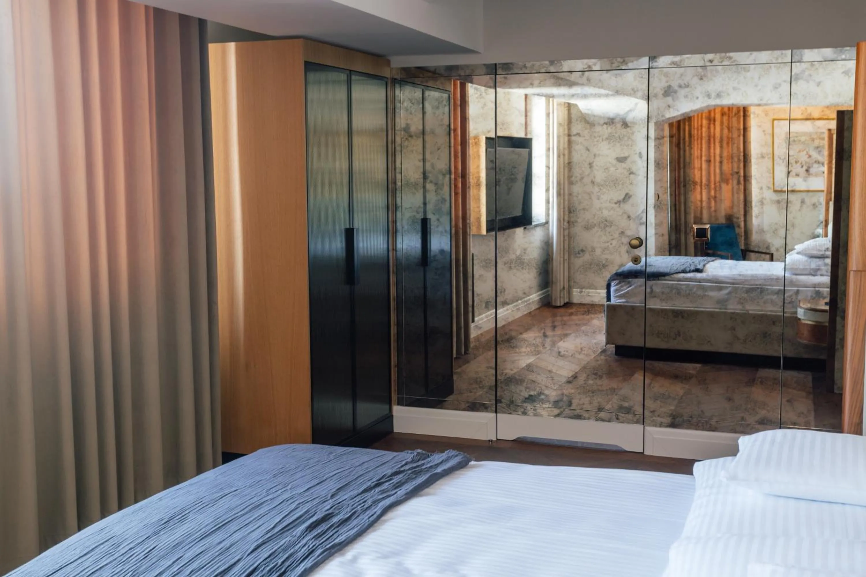 Bed in 4 Strony Apartamenty w Wodnej Wieży