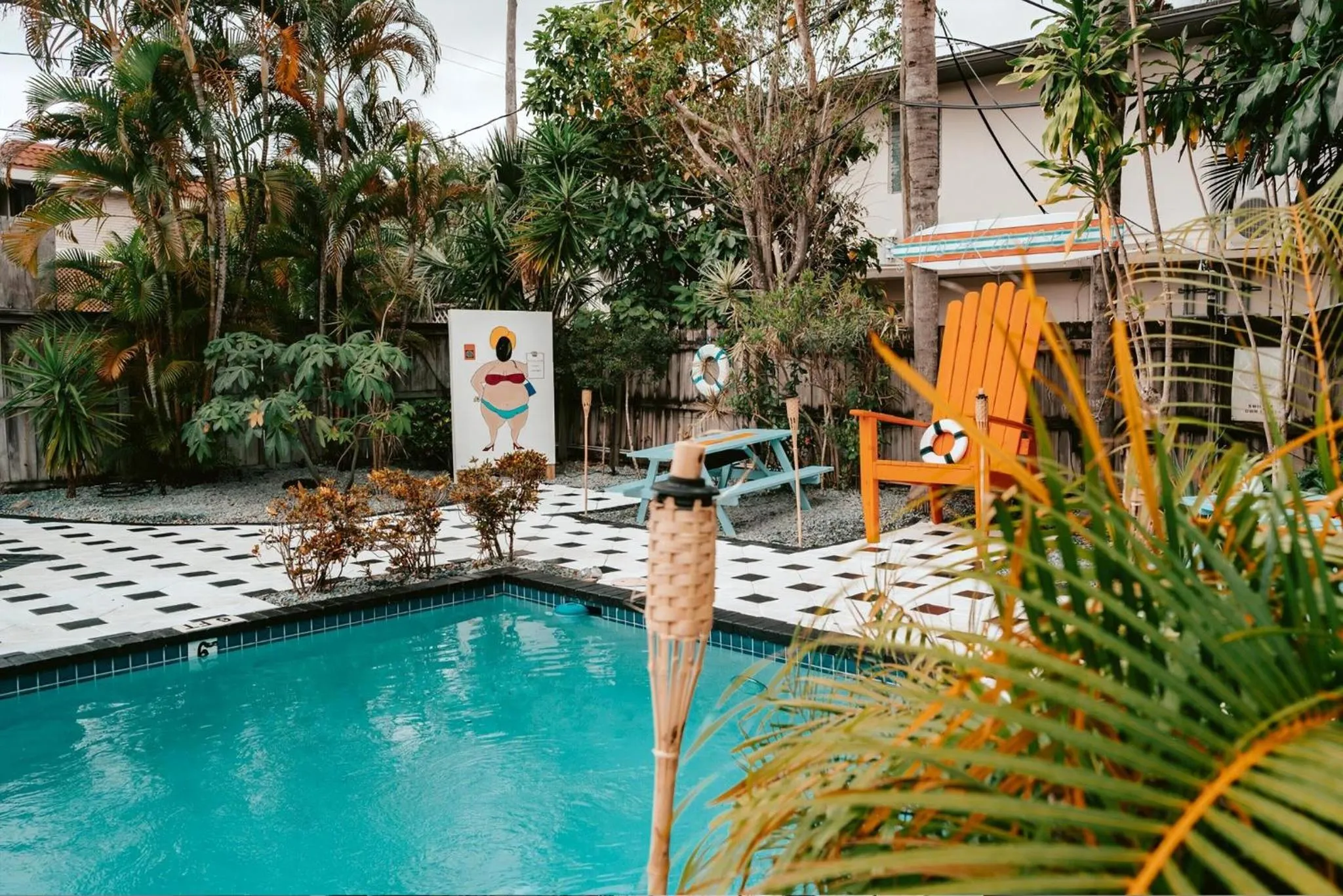 Property building in Las Olas Guest House