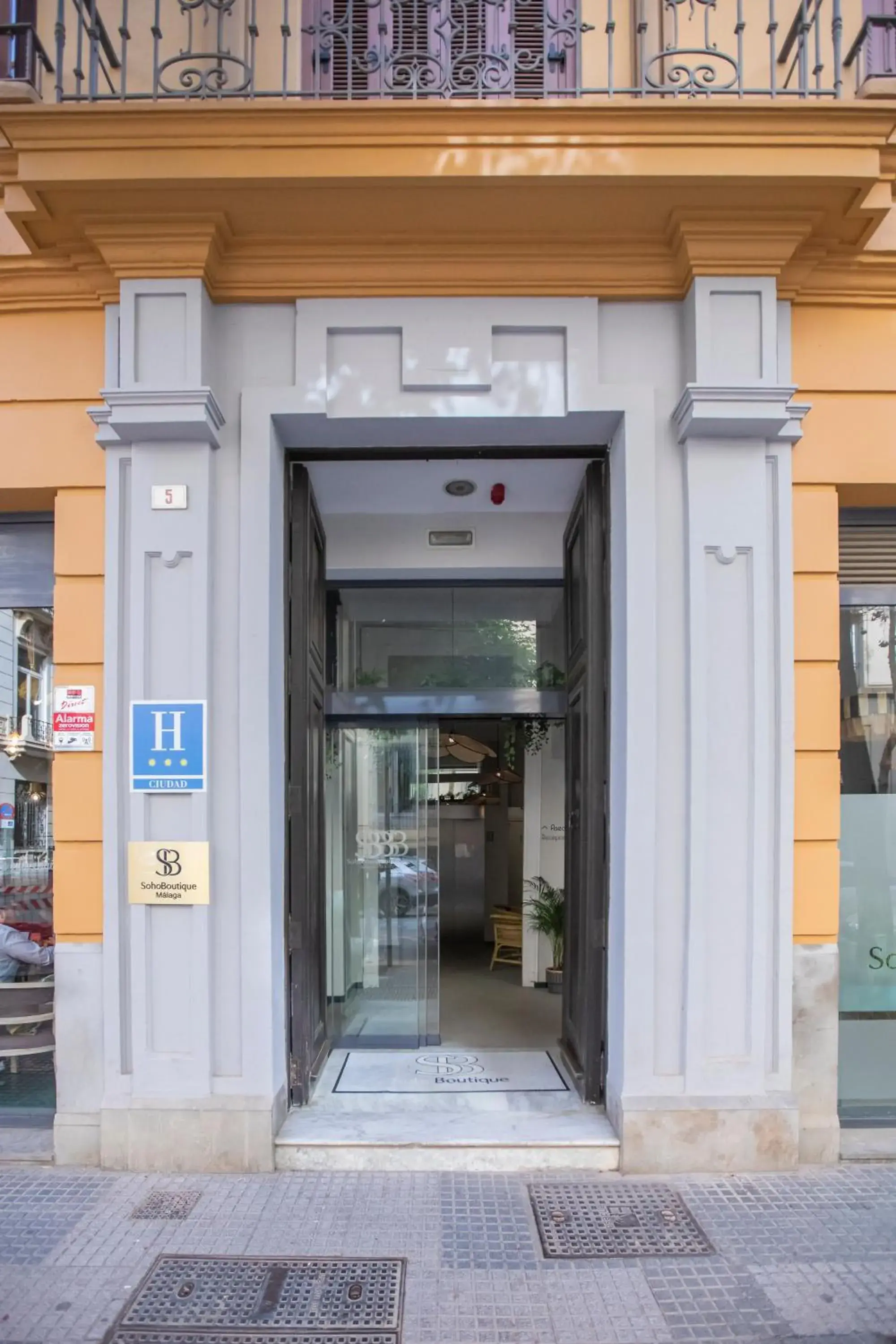 Property building in Soho Boutique Malaga Property building in Soho Boutique Malaga