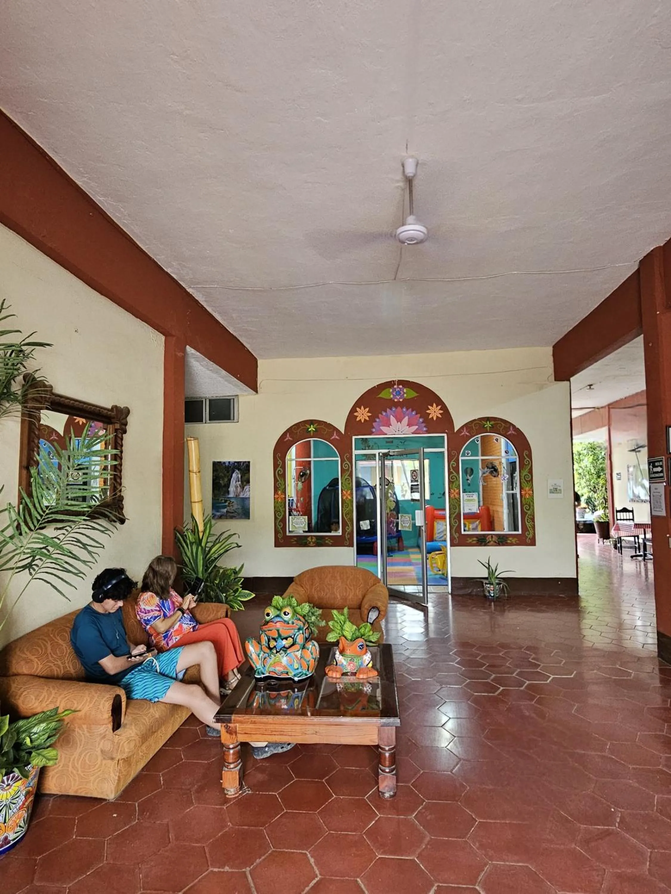 Lobby or reception in Hotel Del Valle