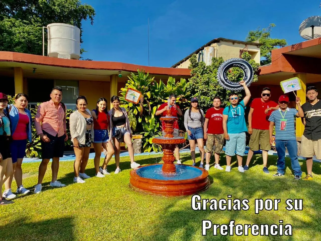 Garden in Hotel Del Valle