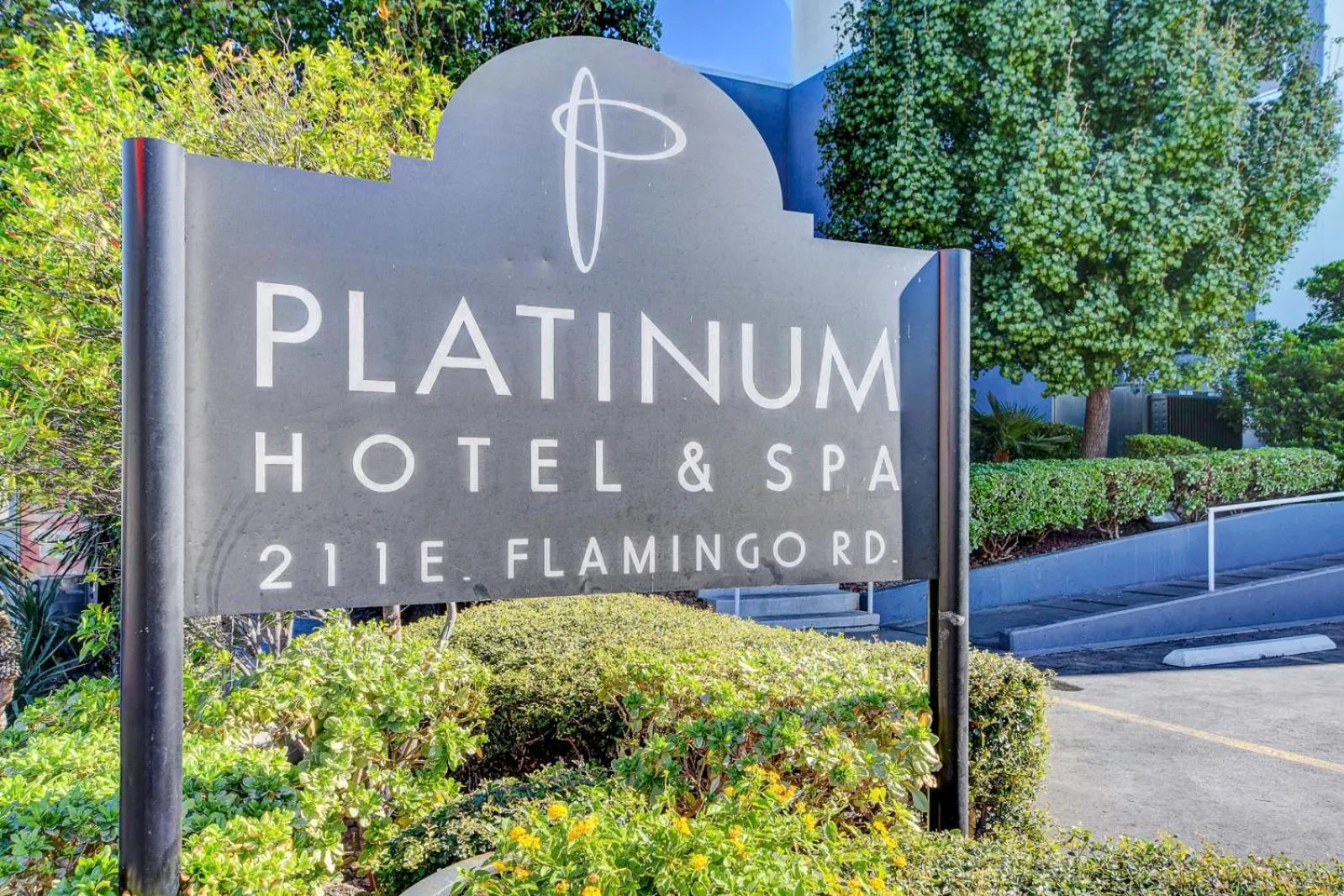 Logo/Certificate/Sign in Royal Oasis Suite at Platinum Hotel-Strip Views