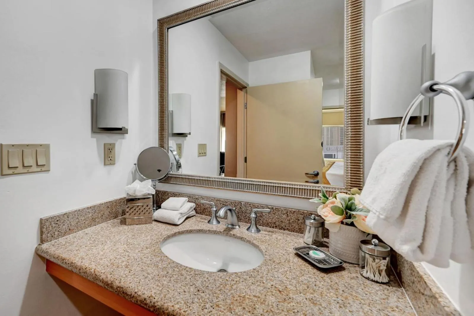 Bathroom in Royal Oasis Suite at Platinum Hotel-Strip Views