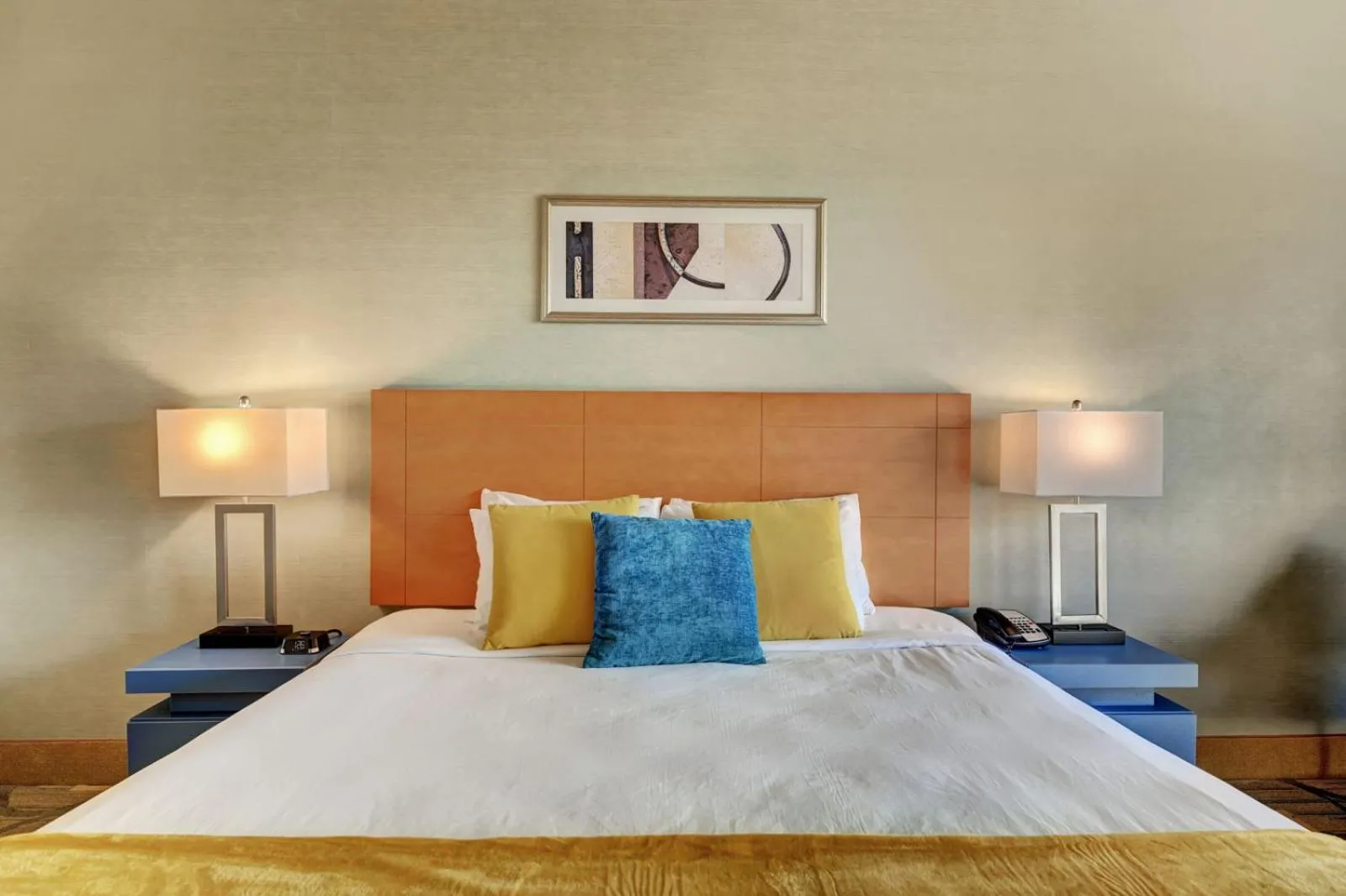 Bedroom, Bed in Royal Oasis Suite at Platinum Hotel-Strip Views
