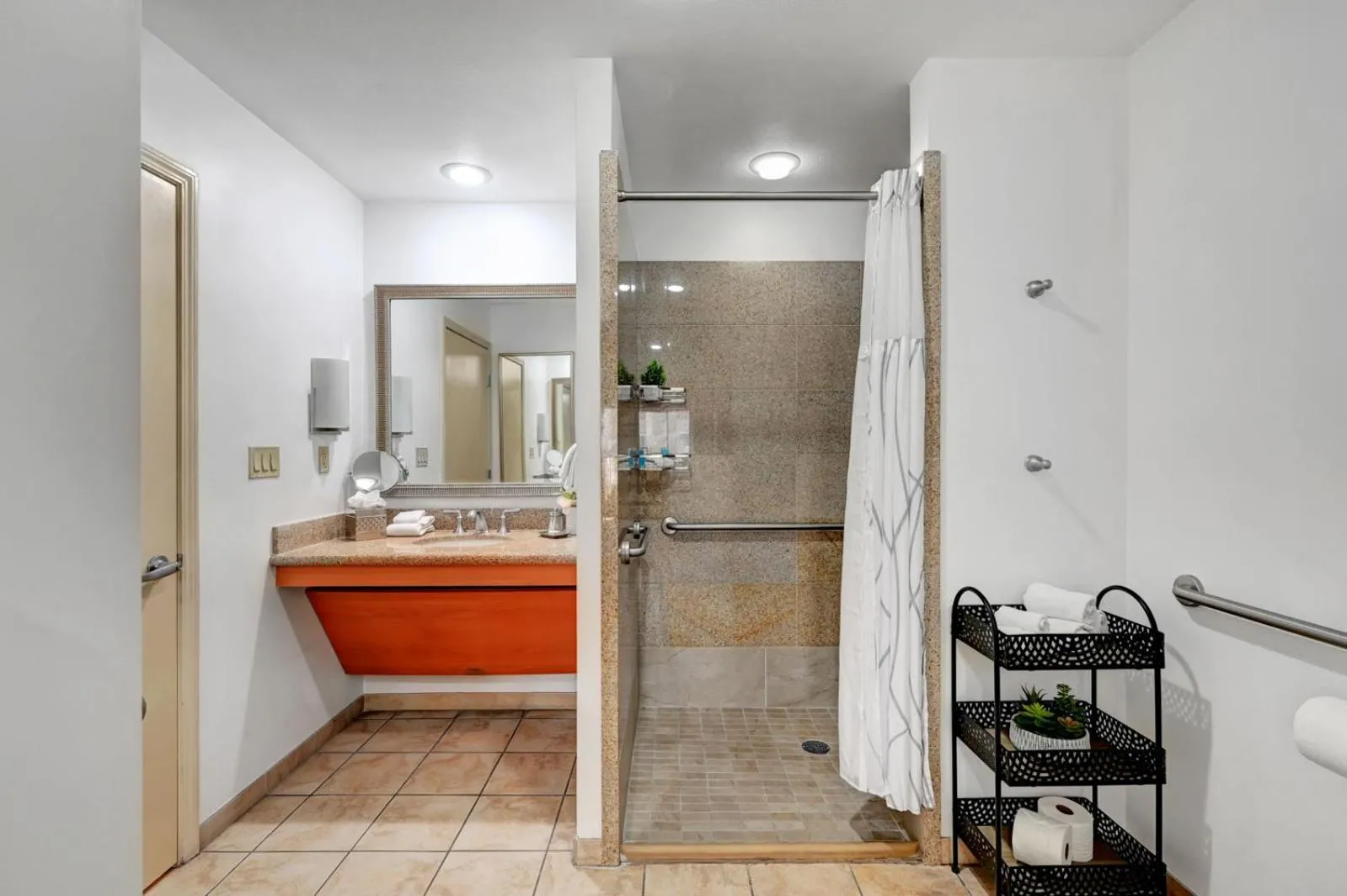 Bathroom in Royal Oasis Suite at Platinum Hotel-Strip Views