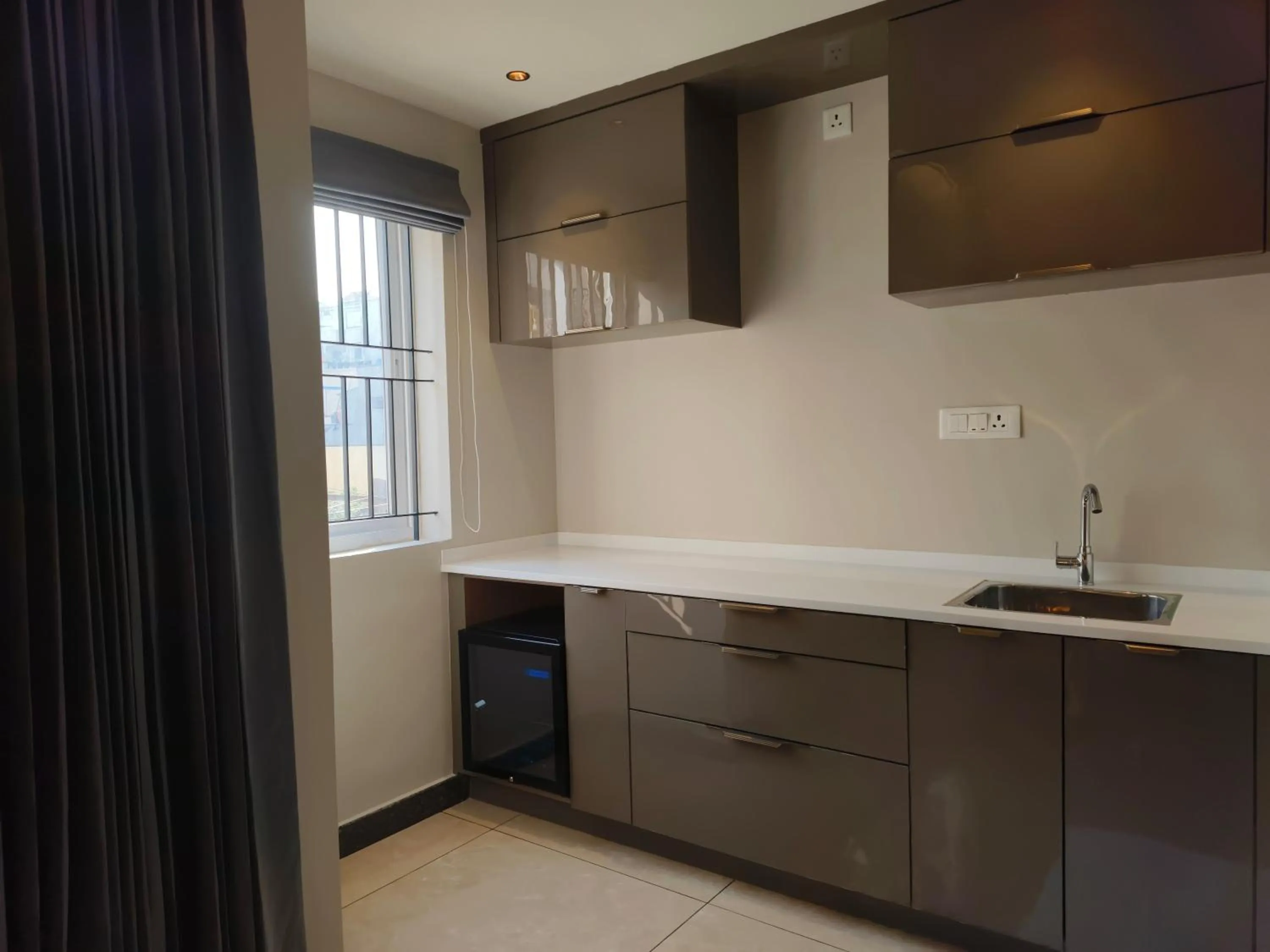 Kitchen or kitchenette in Hotel Le Opera