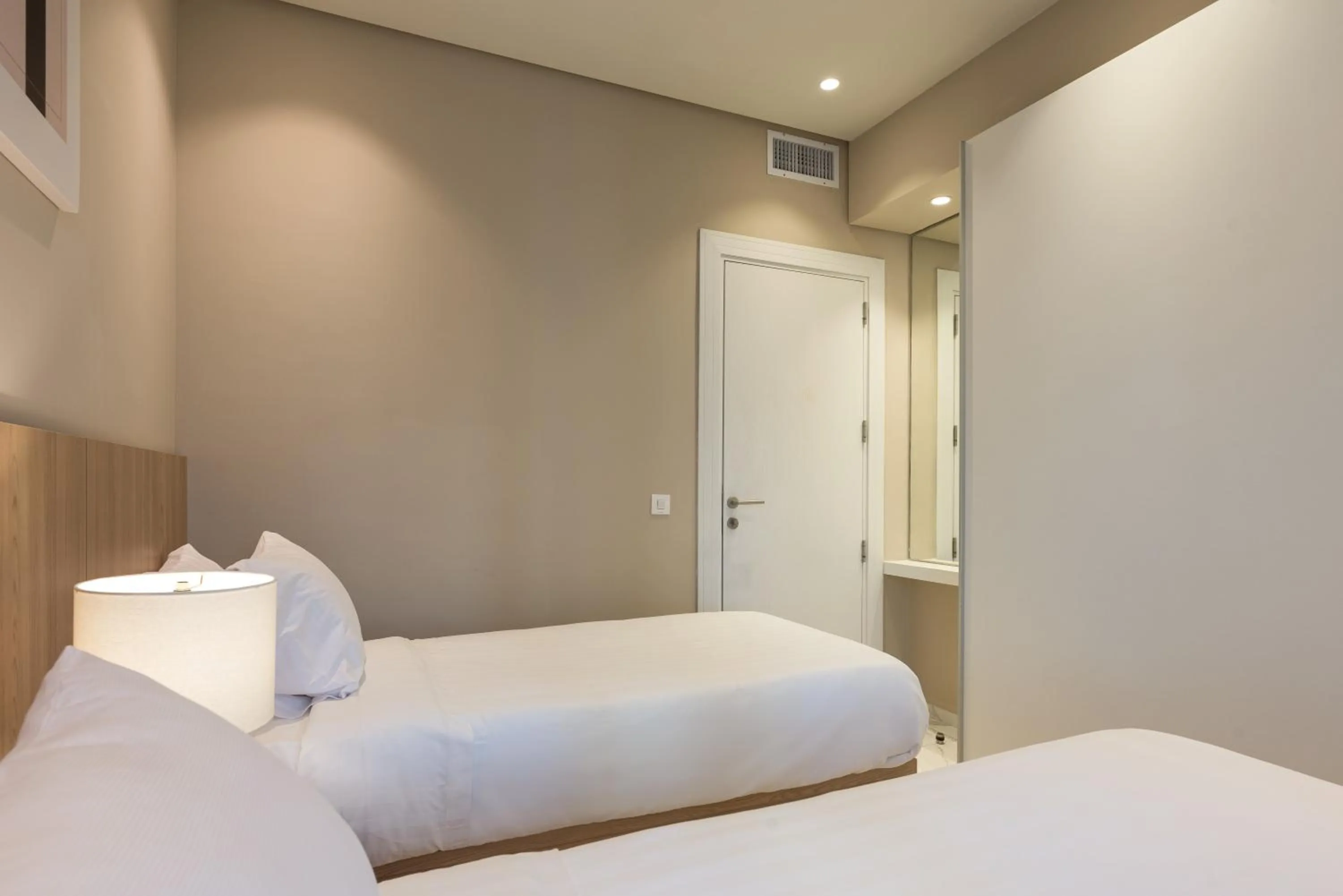 Bed in The Code Residence - ذا كود ريزيدنس