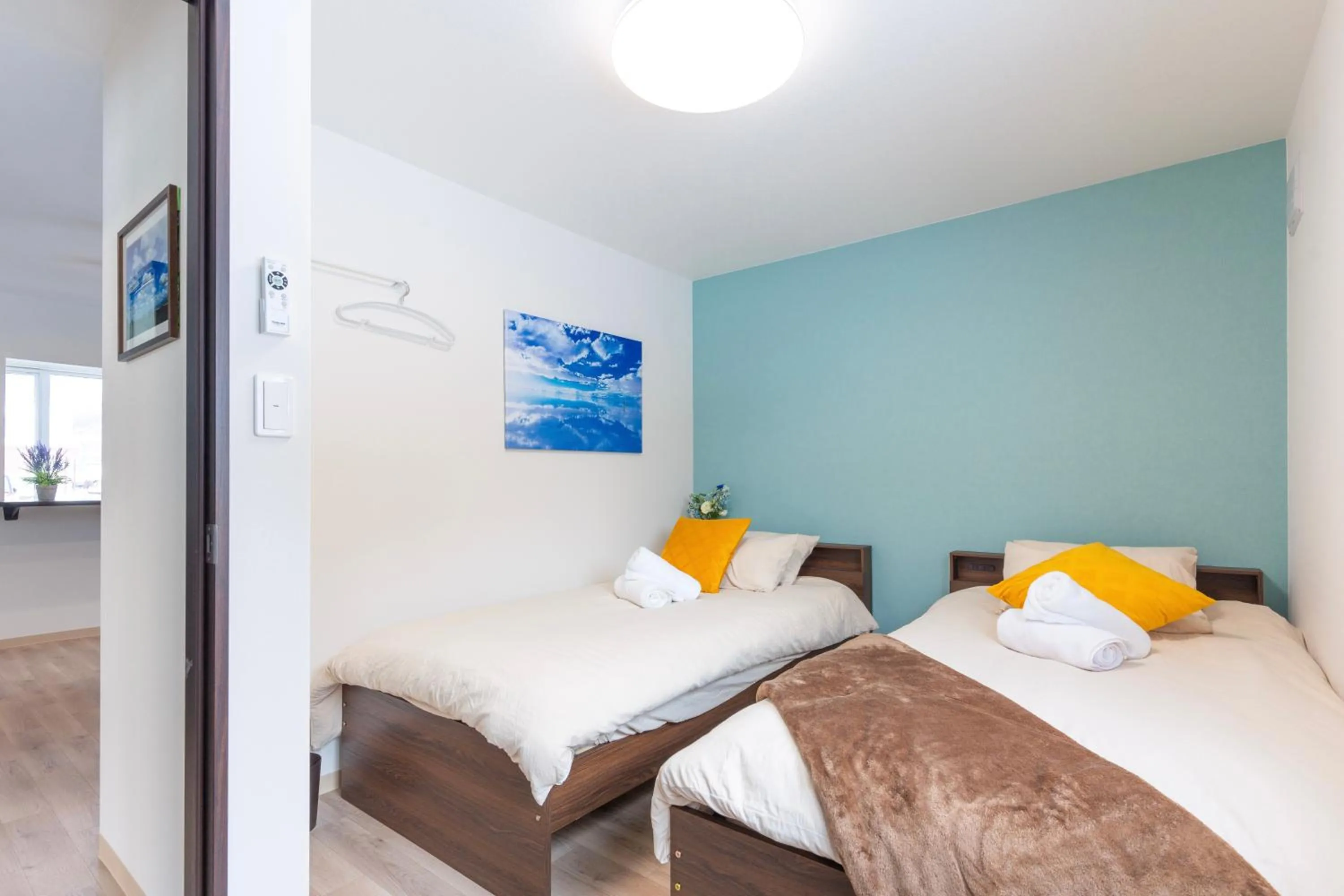 Bed in FuranoSky - White