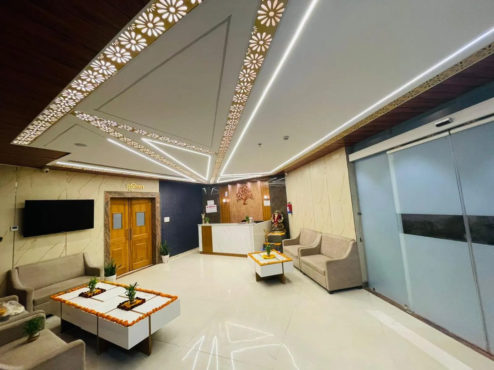 Living room in The Ecstasy Hotel