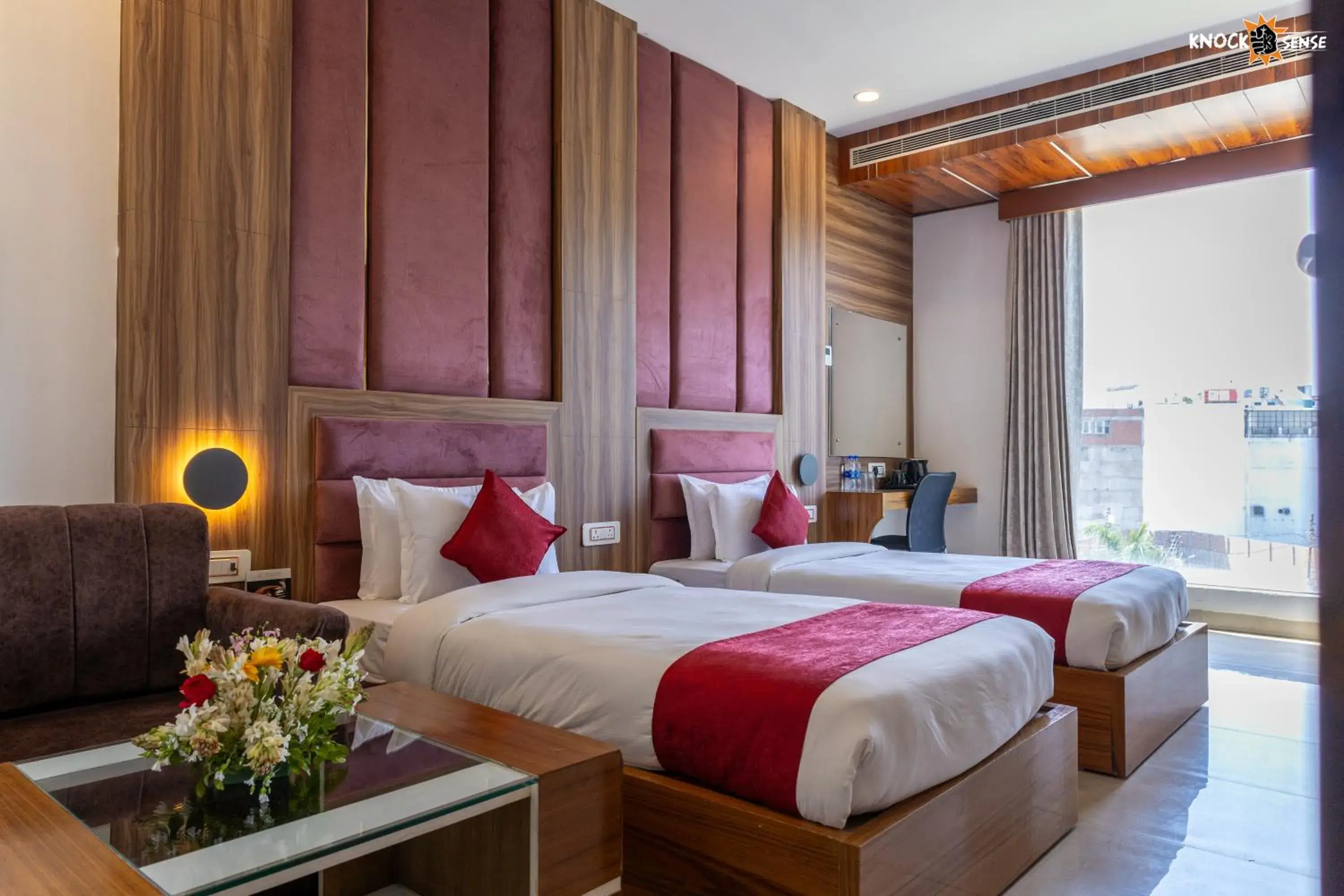 Bed in The Ecstasy Hotel Bed in The Ecstasy Hotel