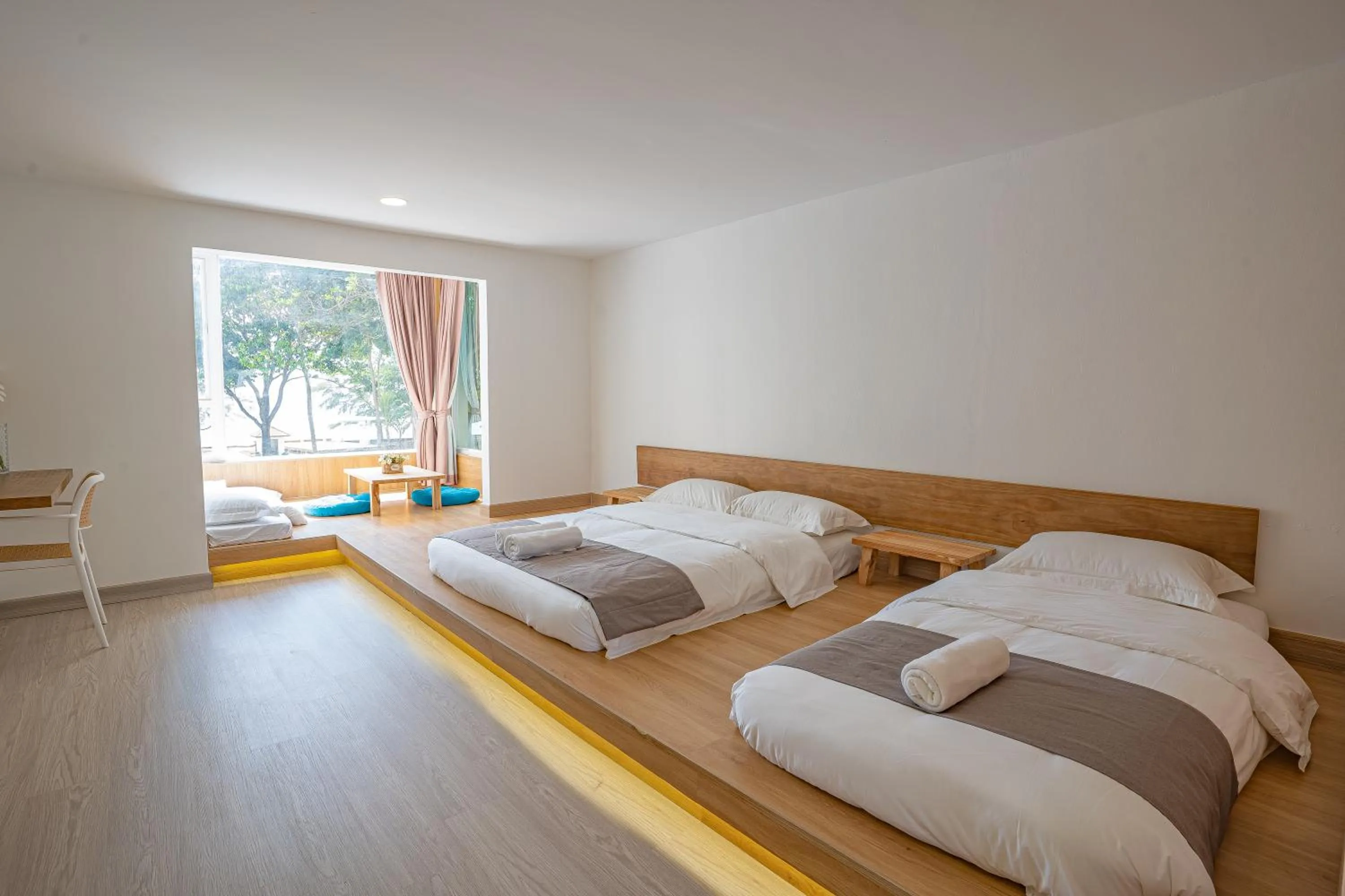 Bed in BIDONG VIEW RESORT