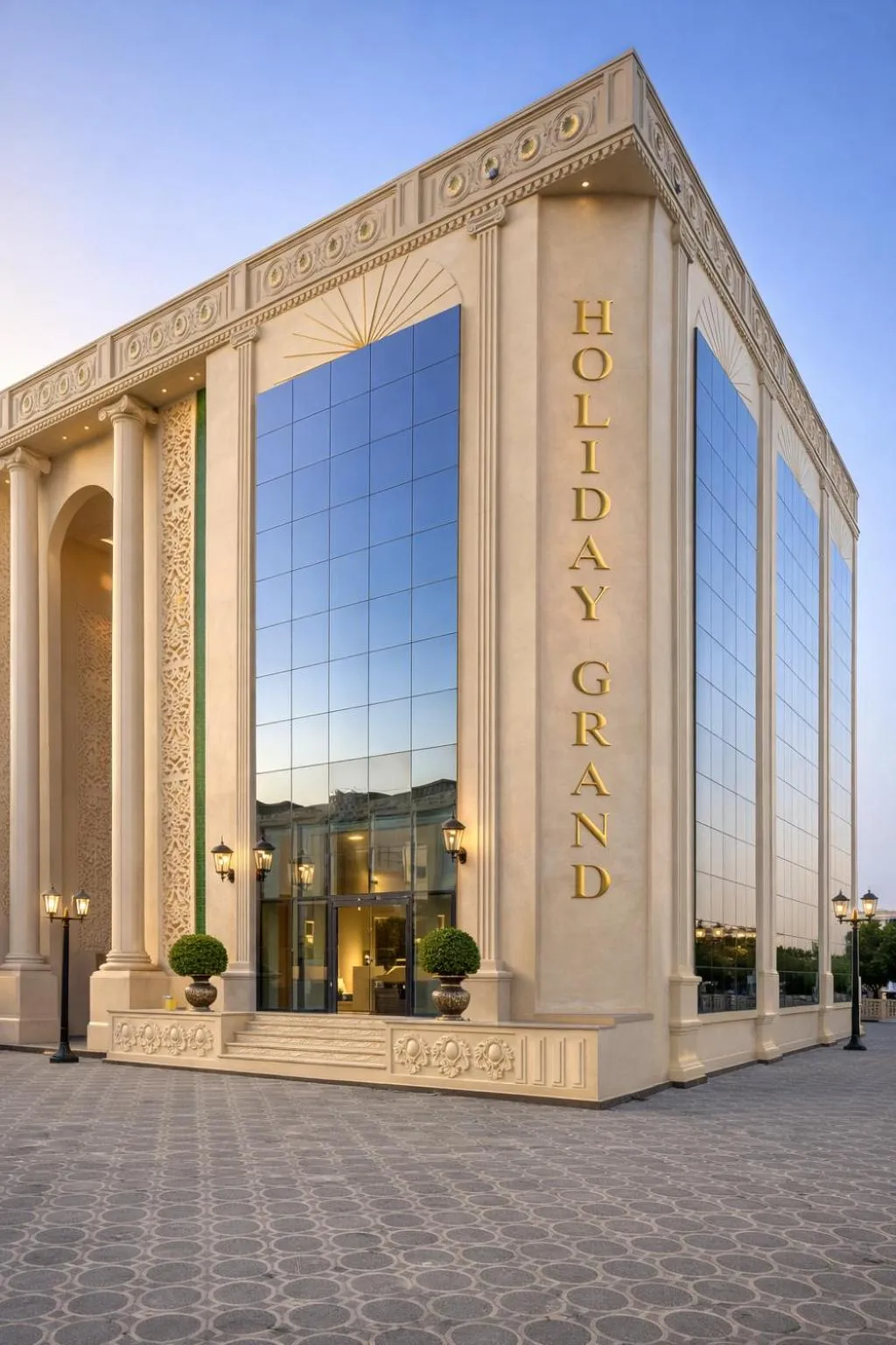 Property building in Hotel Holiday Grand