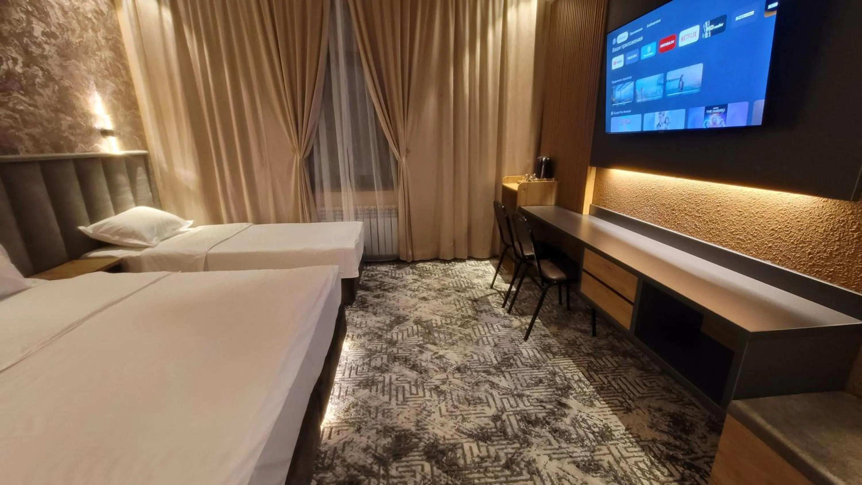 Bed in Homy House Hotel