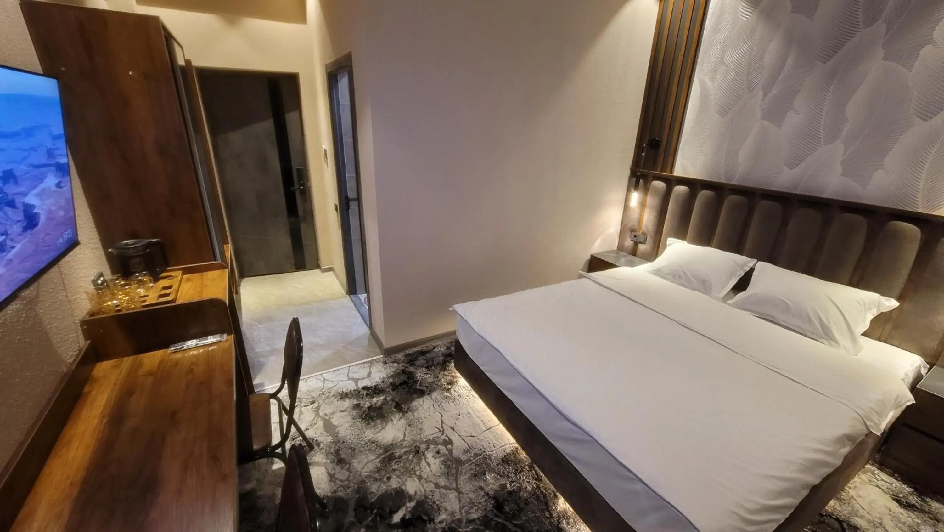 Bed in Homy House Hotel Bed in Homy House Hotel