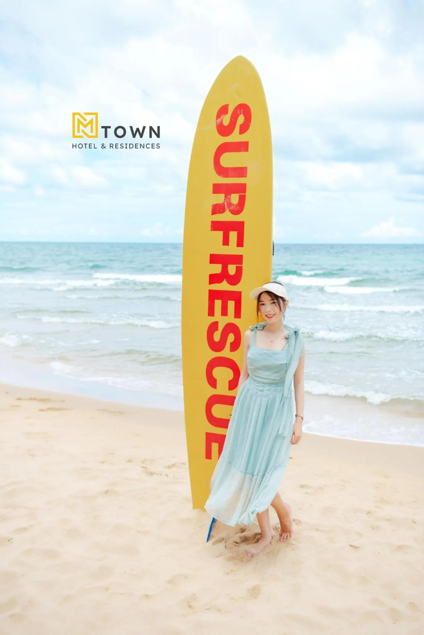 Beach in Luxy Park Hotel & Apartments - MTown