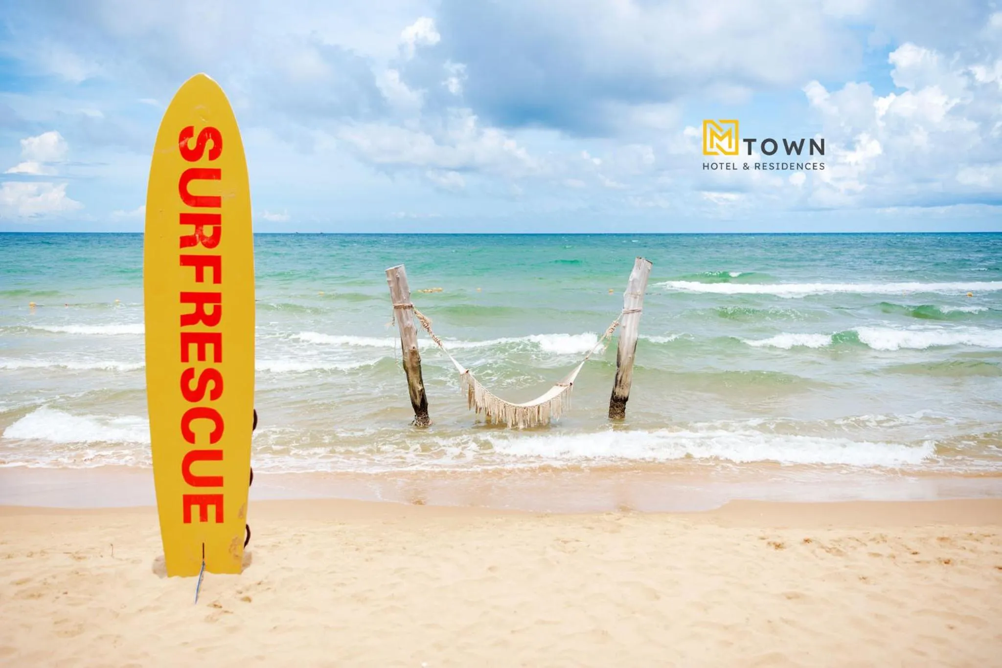 Beach in Luxy Park Hotel & Apartments - MTown