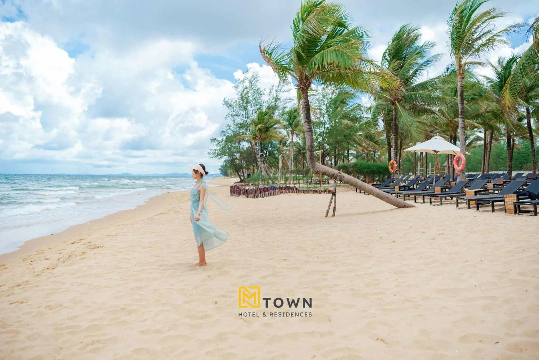 Beach in Luxy Park Hotel & Apartments - MTown