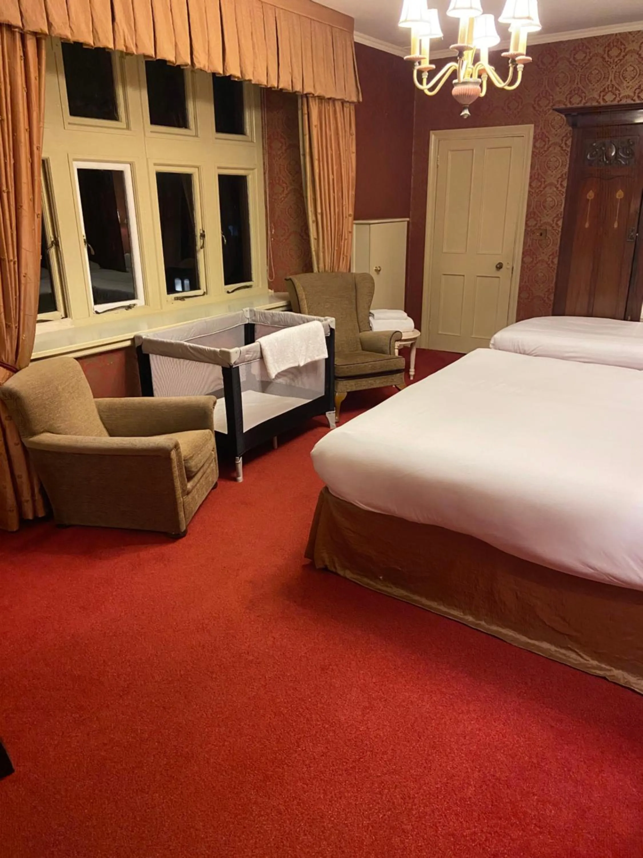 Bedroom, Bed in Ruthin Castle Hotel and Spa