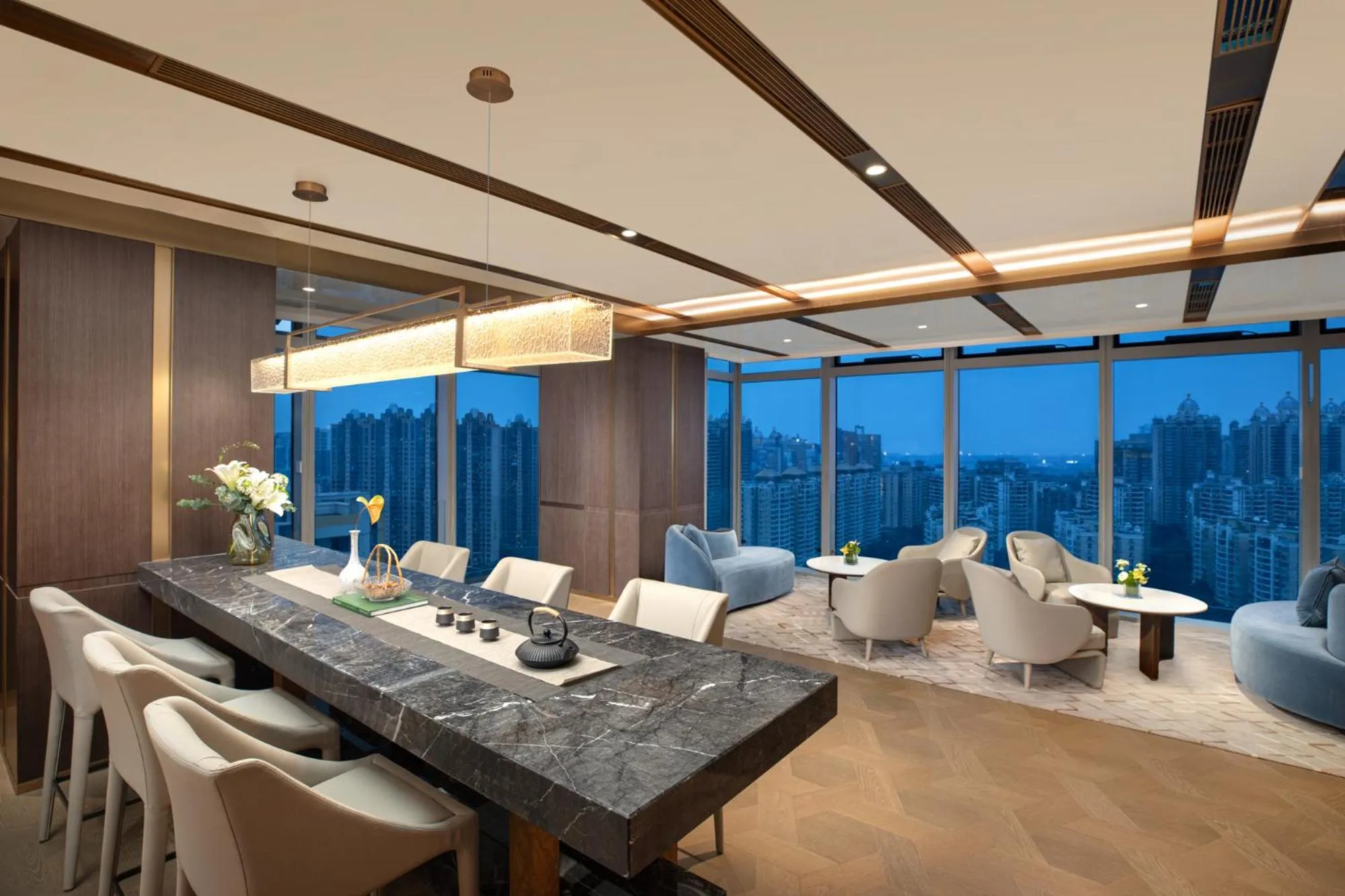 Lounge or bar in Ascott Pazhou Guangzhou