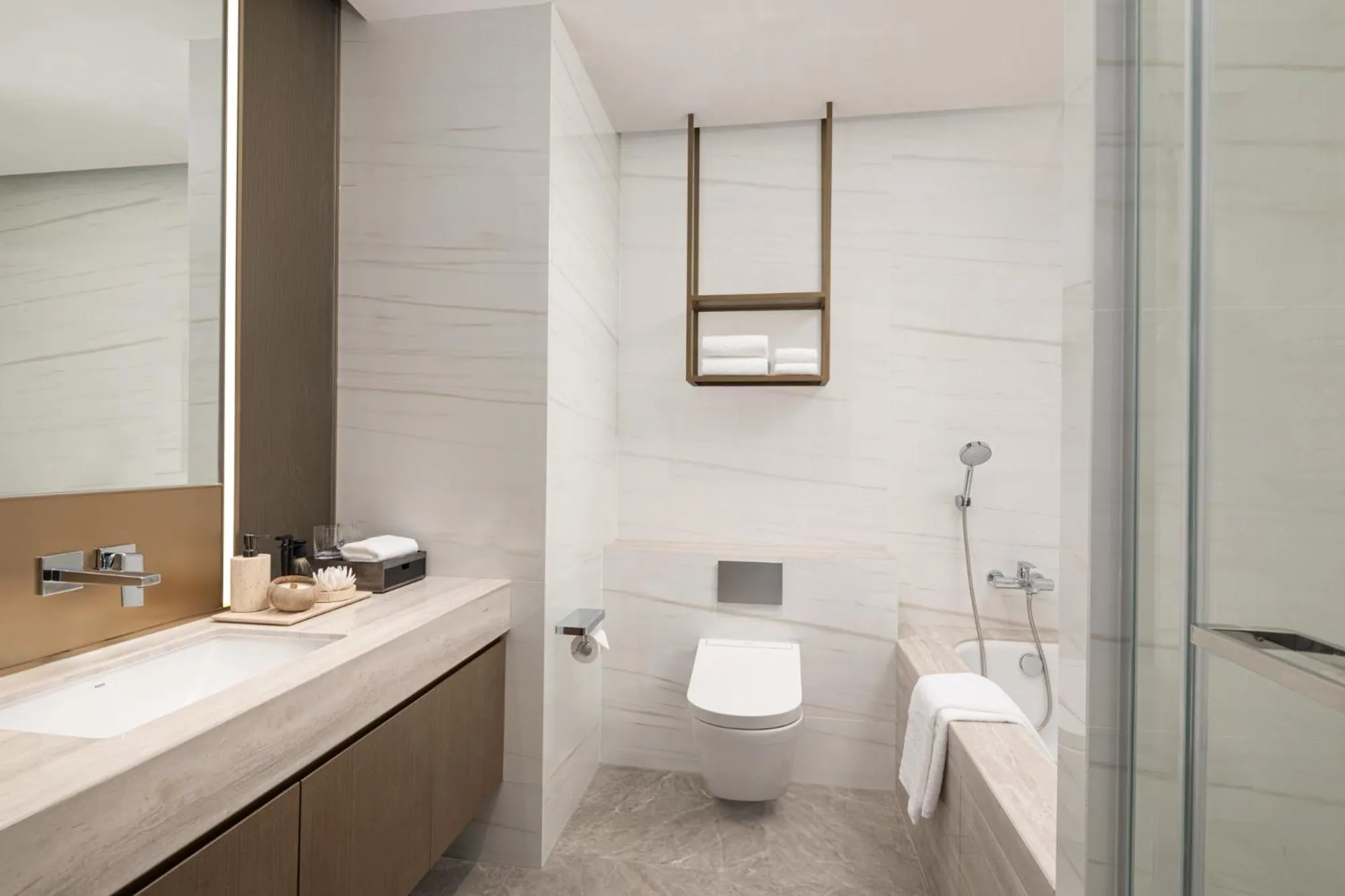 Bathroom in Ascott Pazhou Guangzhou