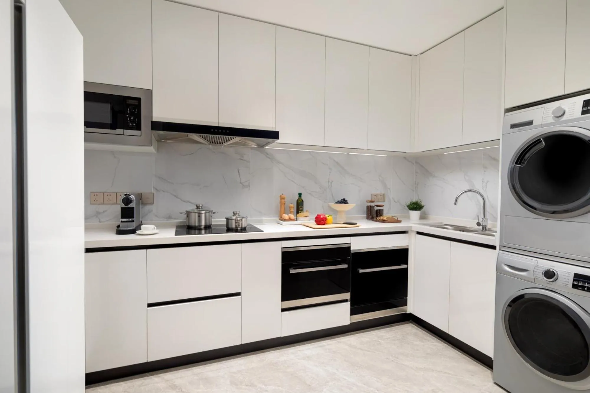 Kitchen or kitchenette in Ascott Pazhou Guangzhou