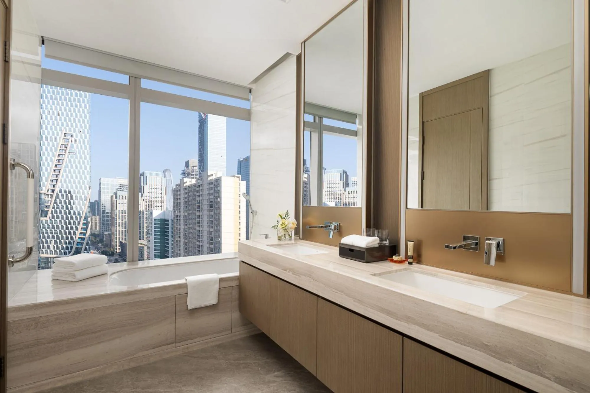 Bathroom in Ascott Pazhou Guangzhou