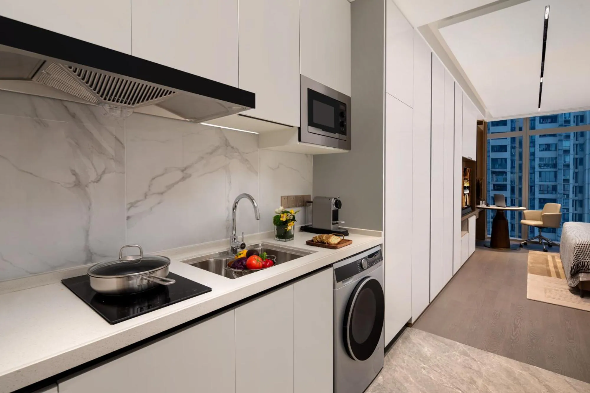 kitchen in Ascott Pazhou Guangzhou