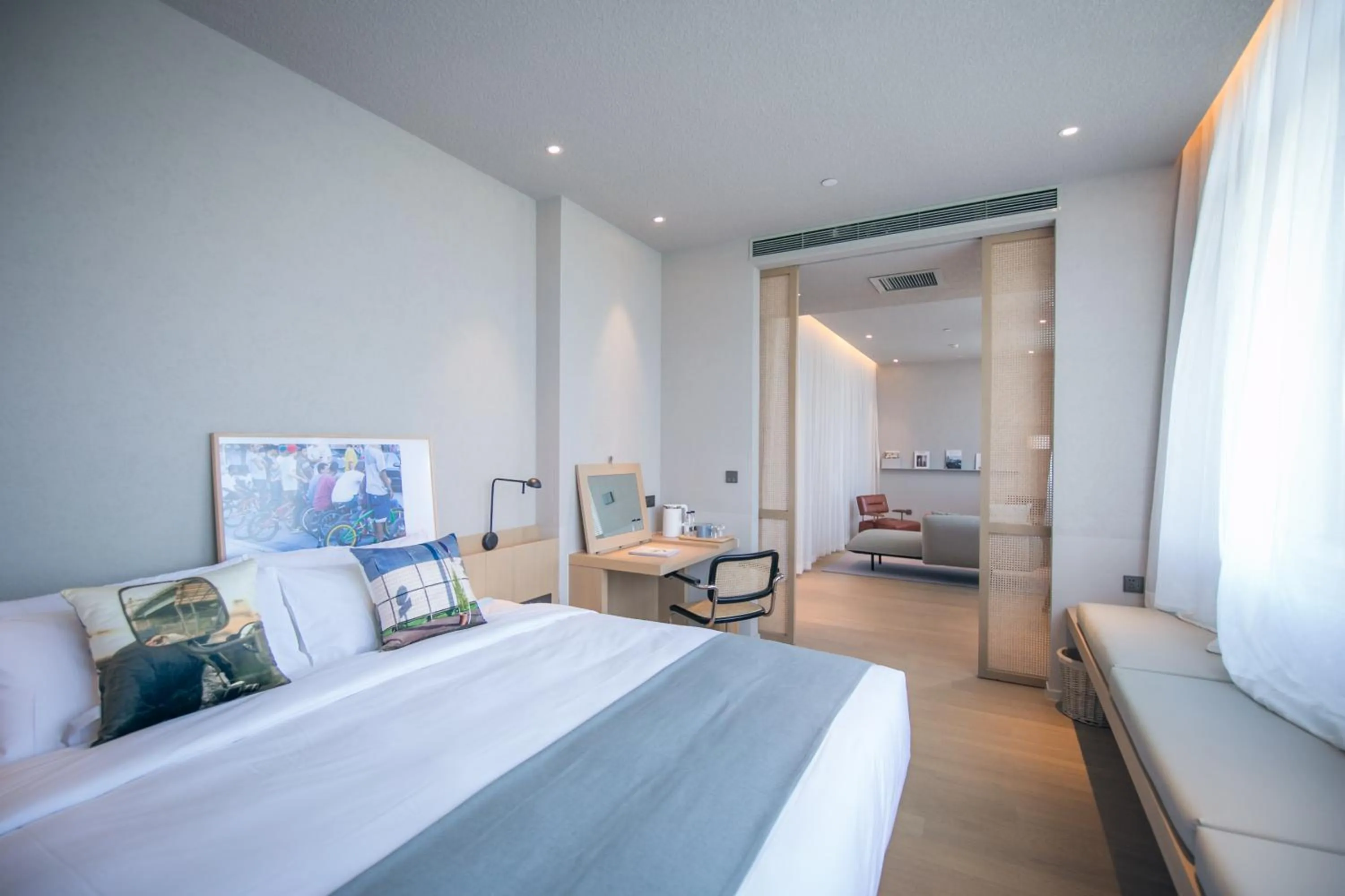 Bed in Read and Rest Hotel