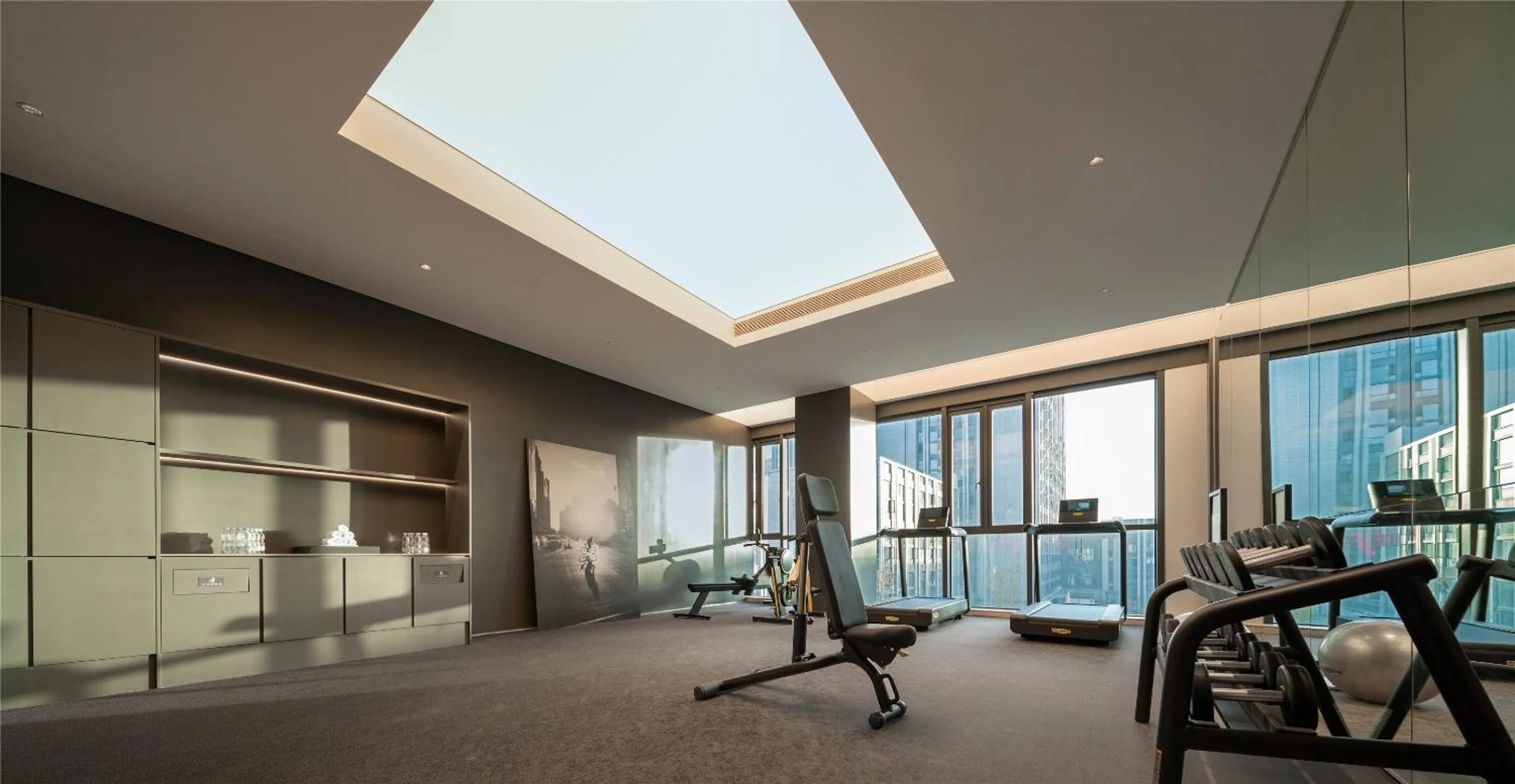 Fitness centre/facilities in Intercity Wuhan CADE Optics Valley