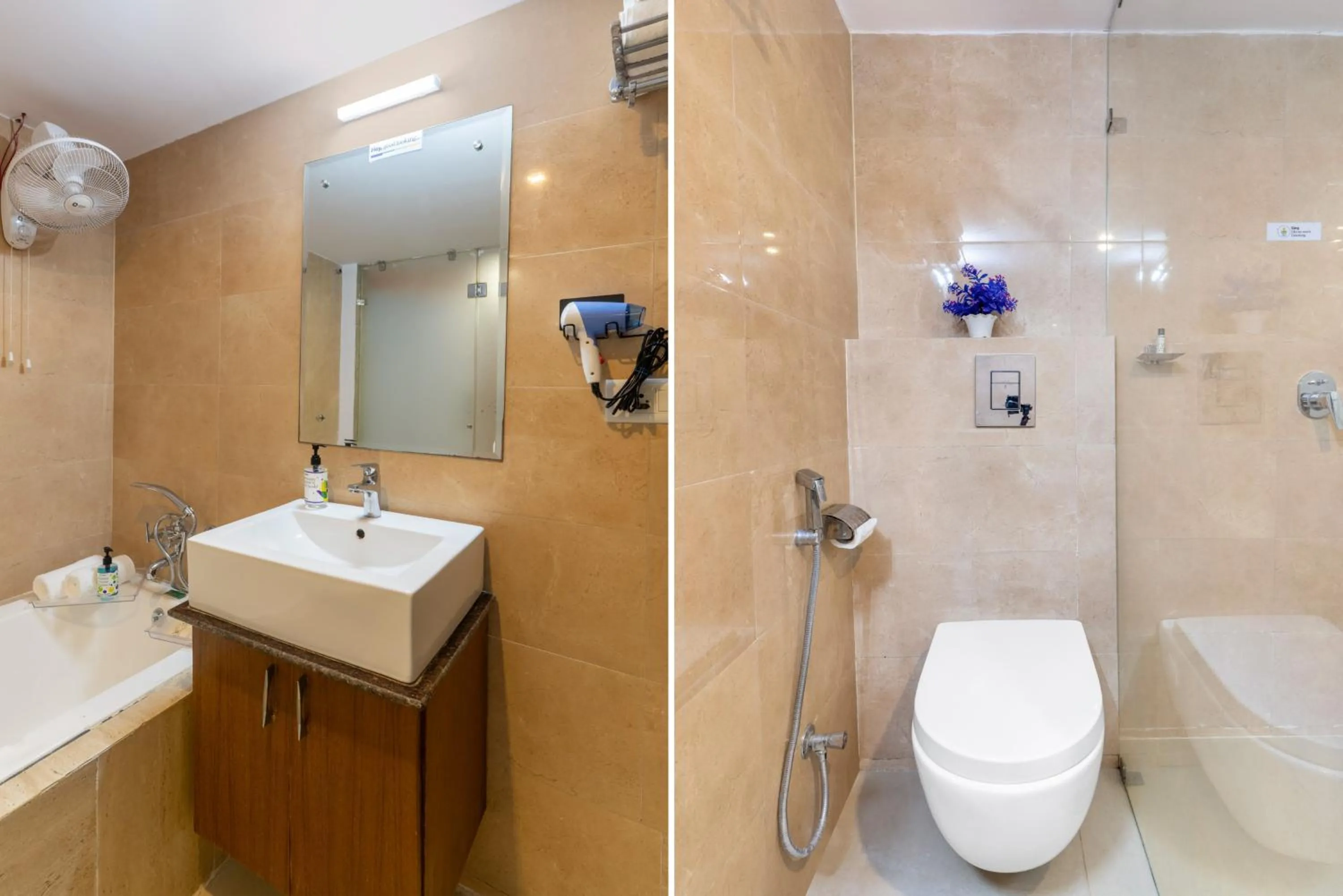 Bathroom in Treebo Premium Vinnie - Near Airport