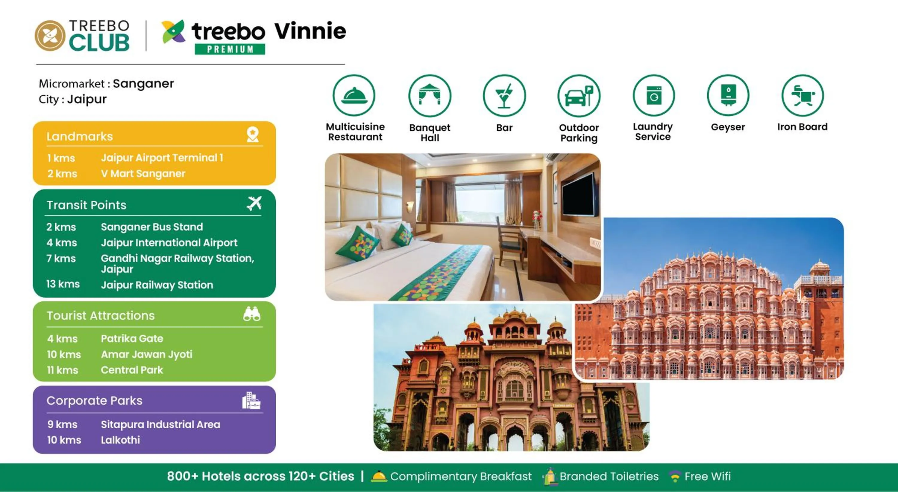 Treebo Premium Vinnie - Near Airport