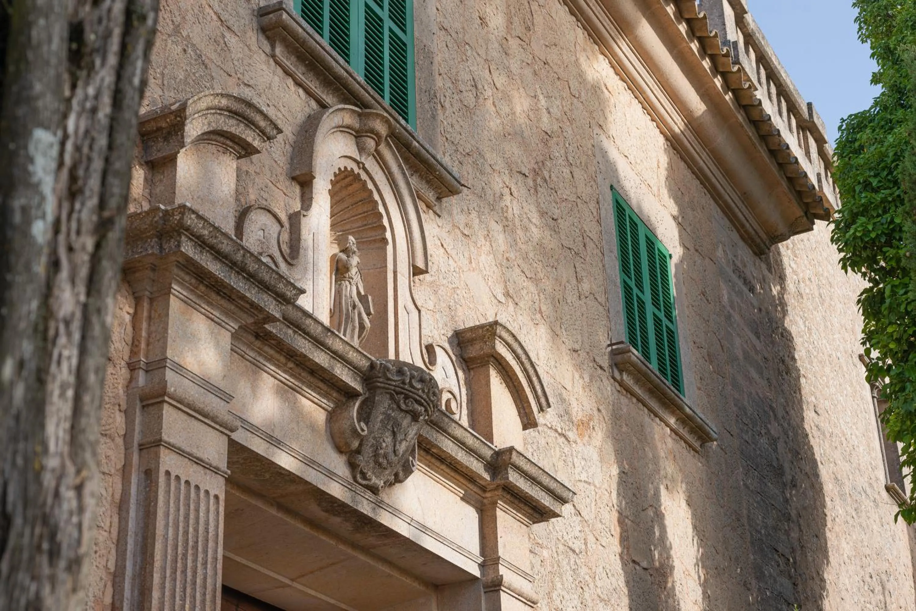 Landmark view in Santuari de Cura