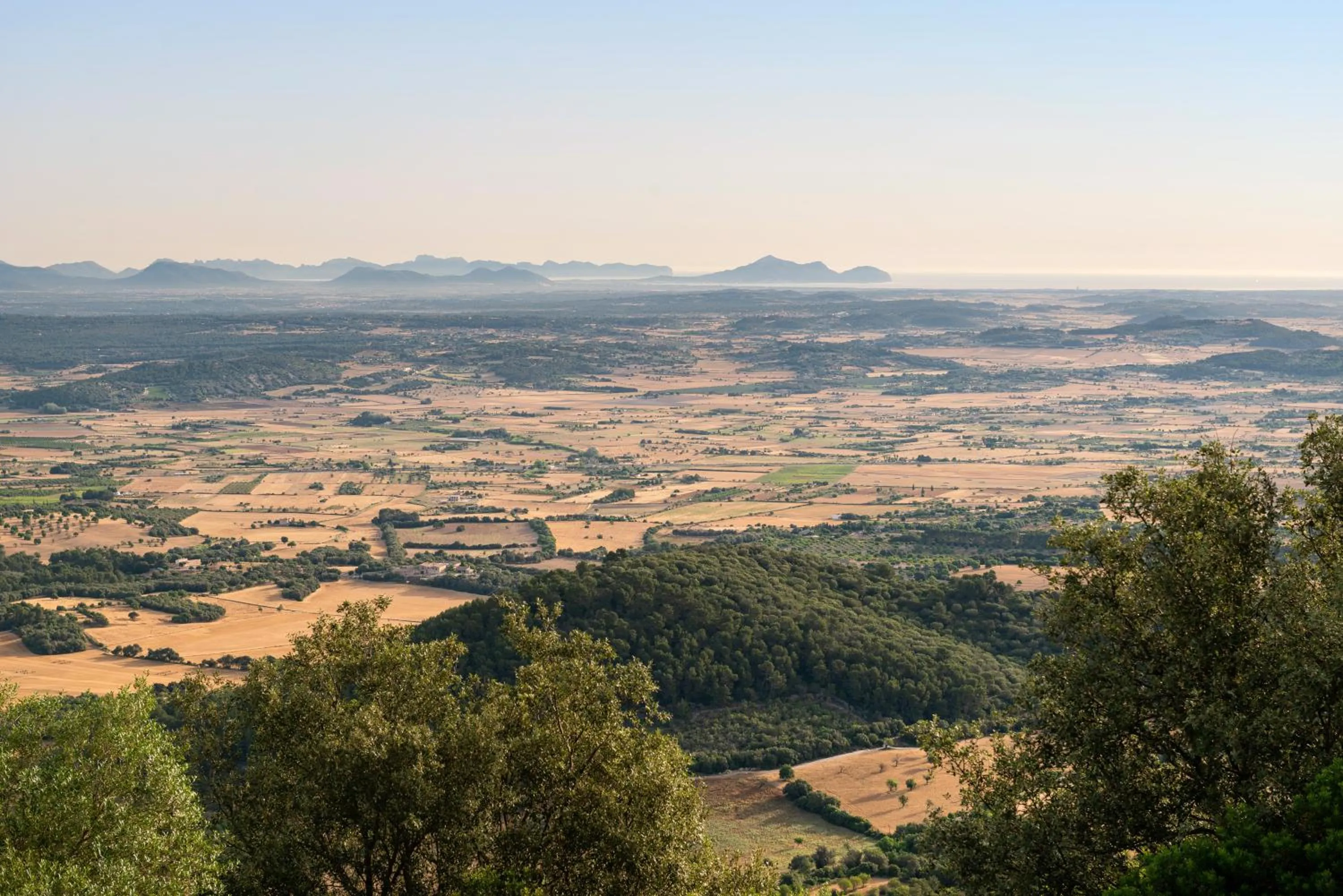 Bird's eye view in Santuari de Cura