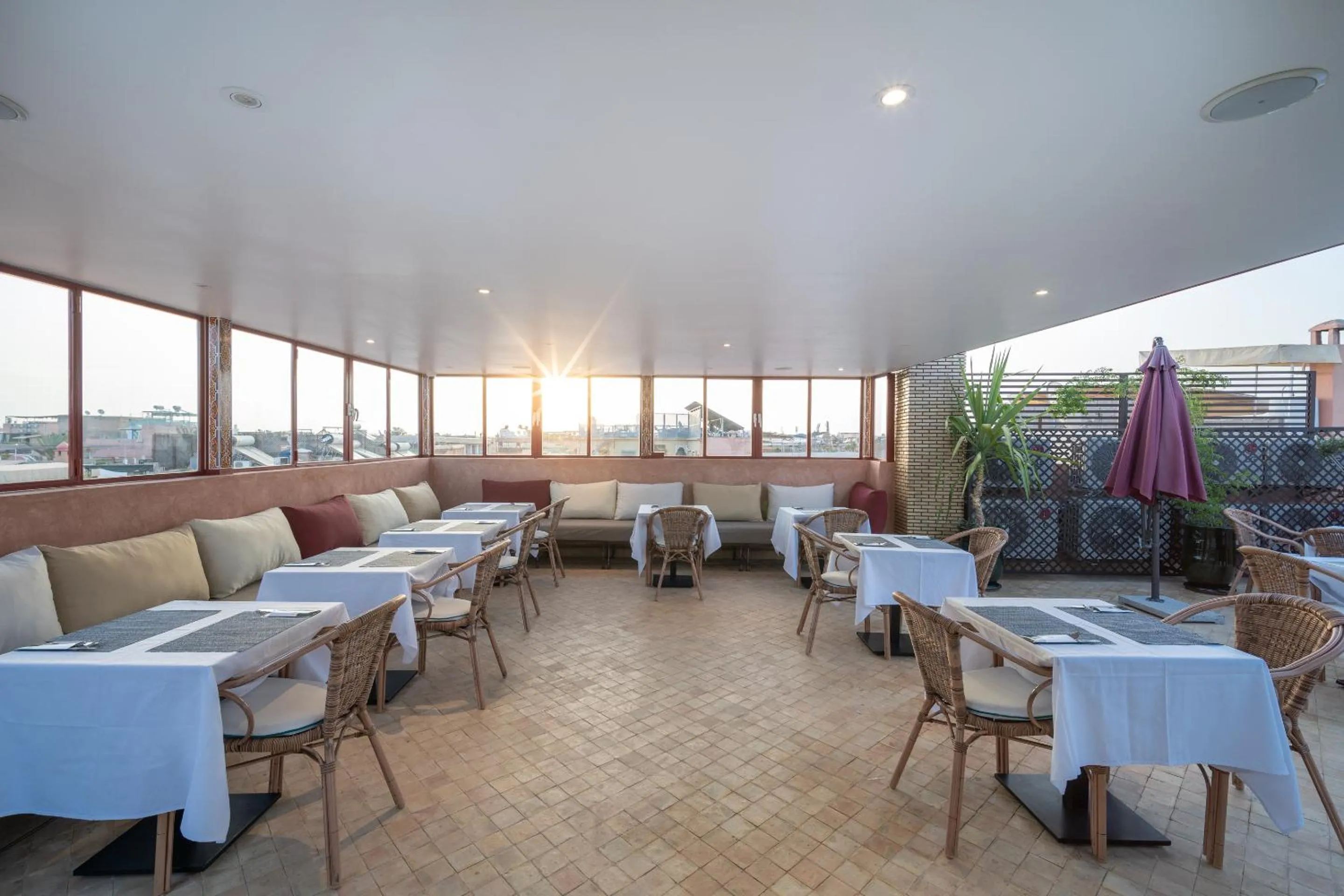 Balcony/Terrace in Riad Atlas Palace & SPA