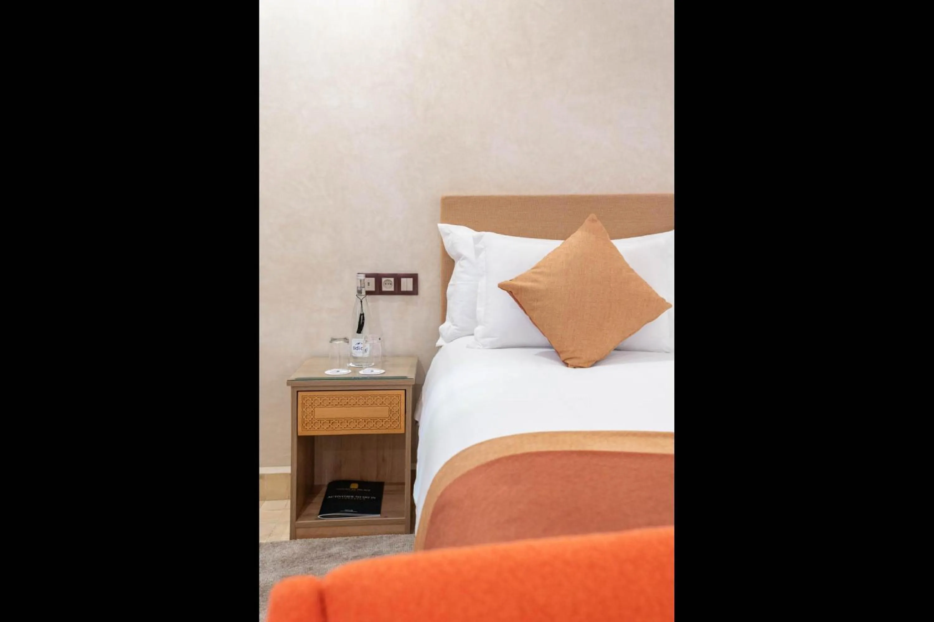 Bed in Riad Atlas Palace & SPA