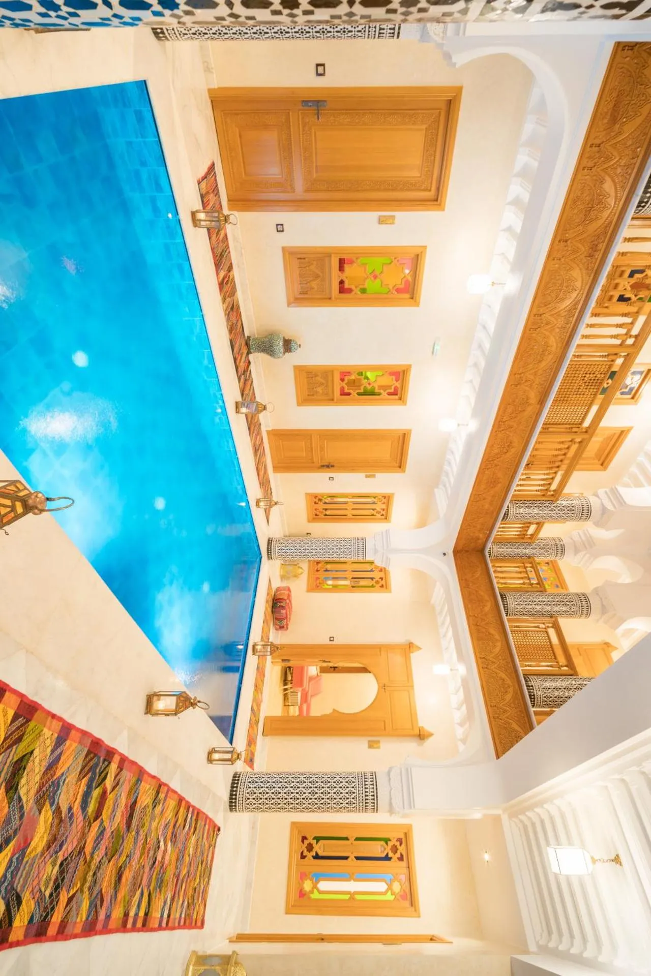 Swimming pool in Riad Atlas Palace & SPA