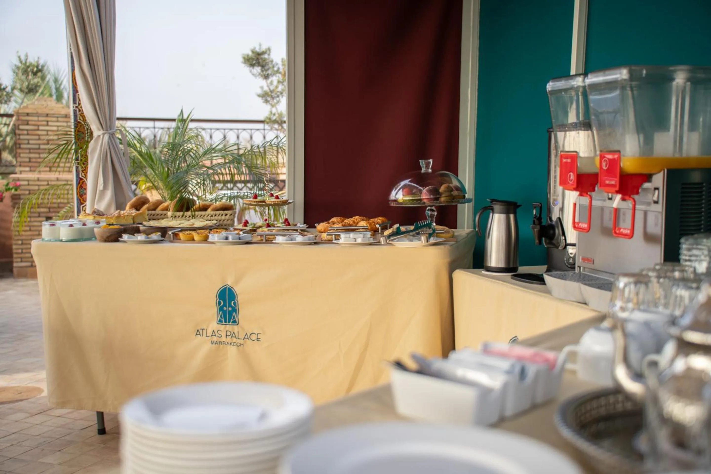 Buffet breakfast in Riad Atlas Palace & SPA